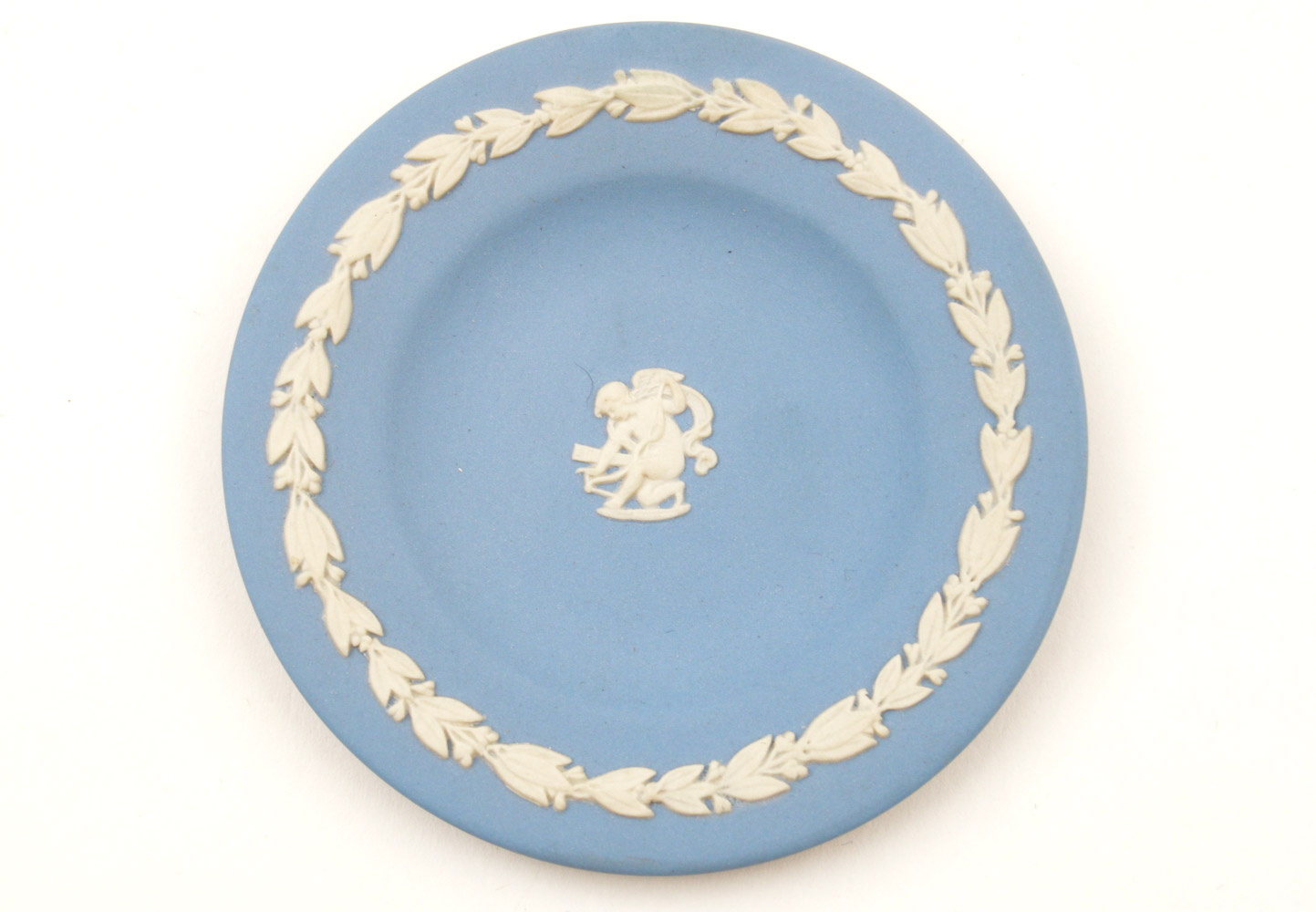 Collection of Wedgwood Blue Jasperware with Eros Motifs