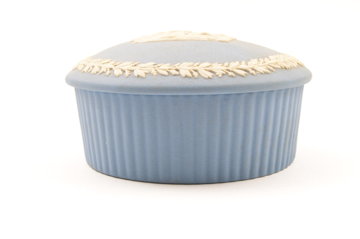 Collection of Wedgwood Blue Jasperware with Eros Motifs