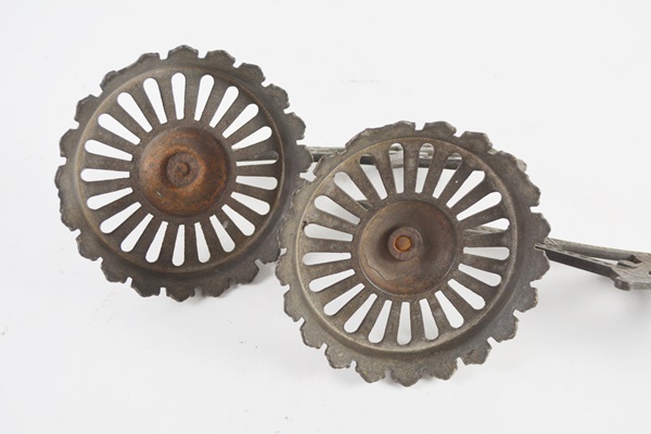 Vintage Cast Iron Candle Sconces