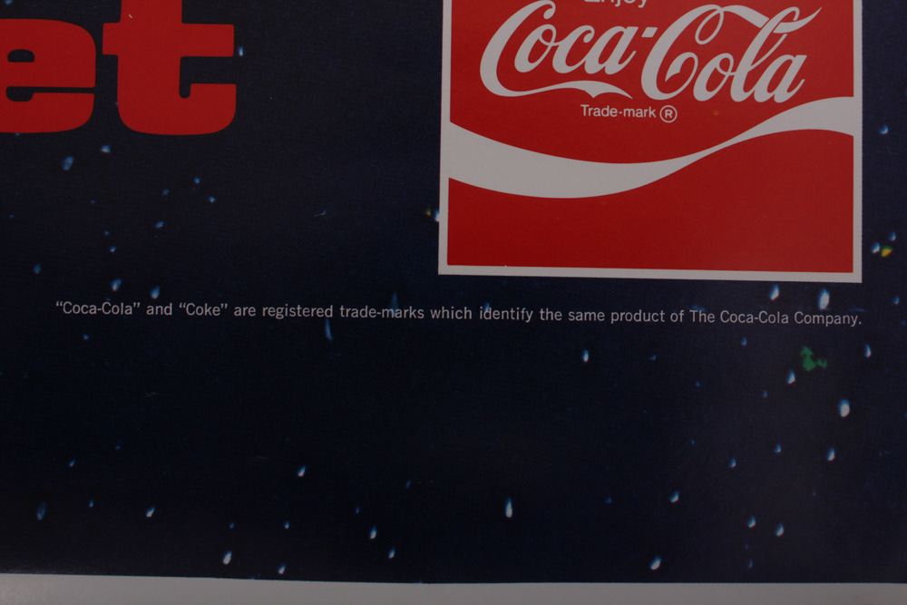 Burger Chef and Coca-Cola 1977 "Star Wars" Advertising Poster