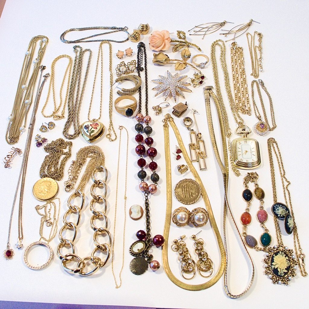 Costume Jewelry Collection with Swarovski, Antique & Vintage Pieces