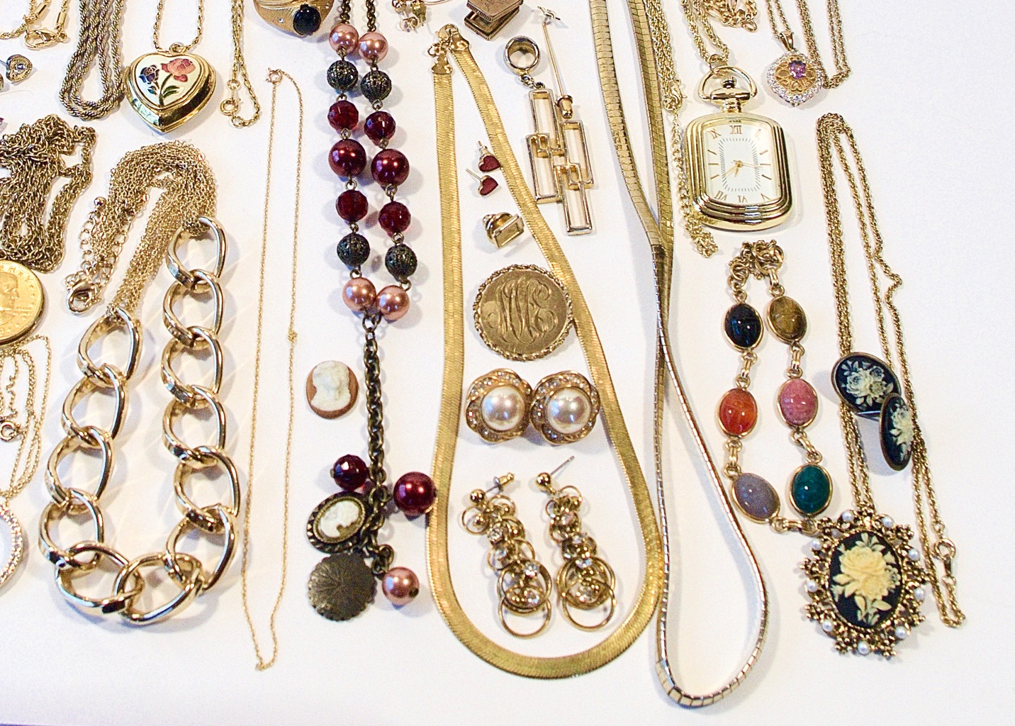 Costume Jewelry Collection with Swarovski, Antique & Vintage Pieces