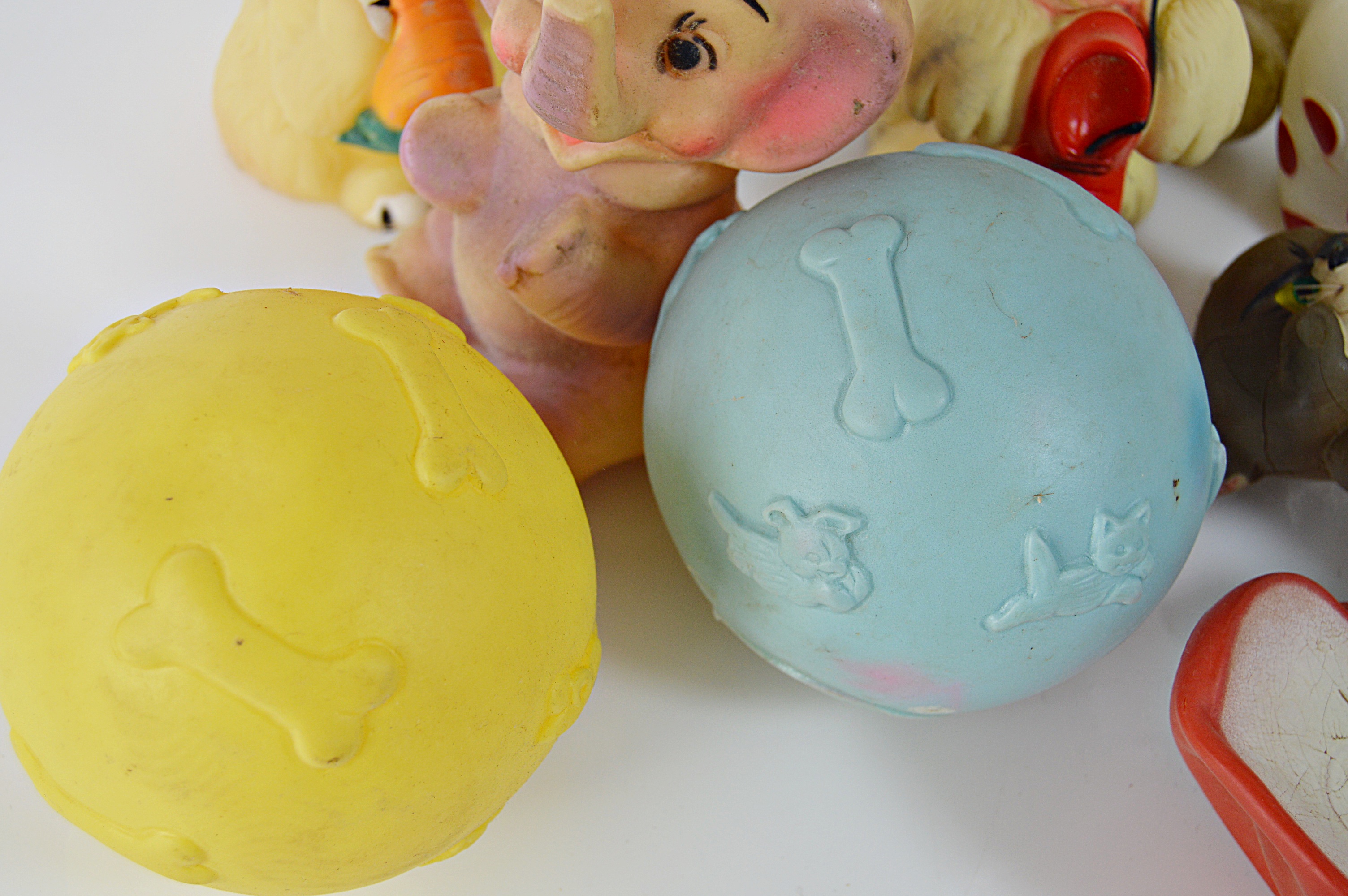 Vintage Rubber Squeak Toys