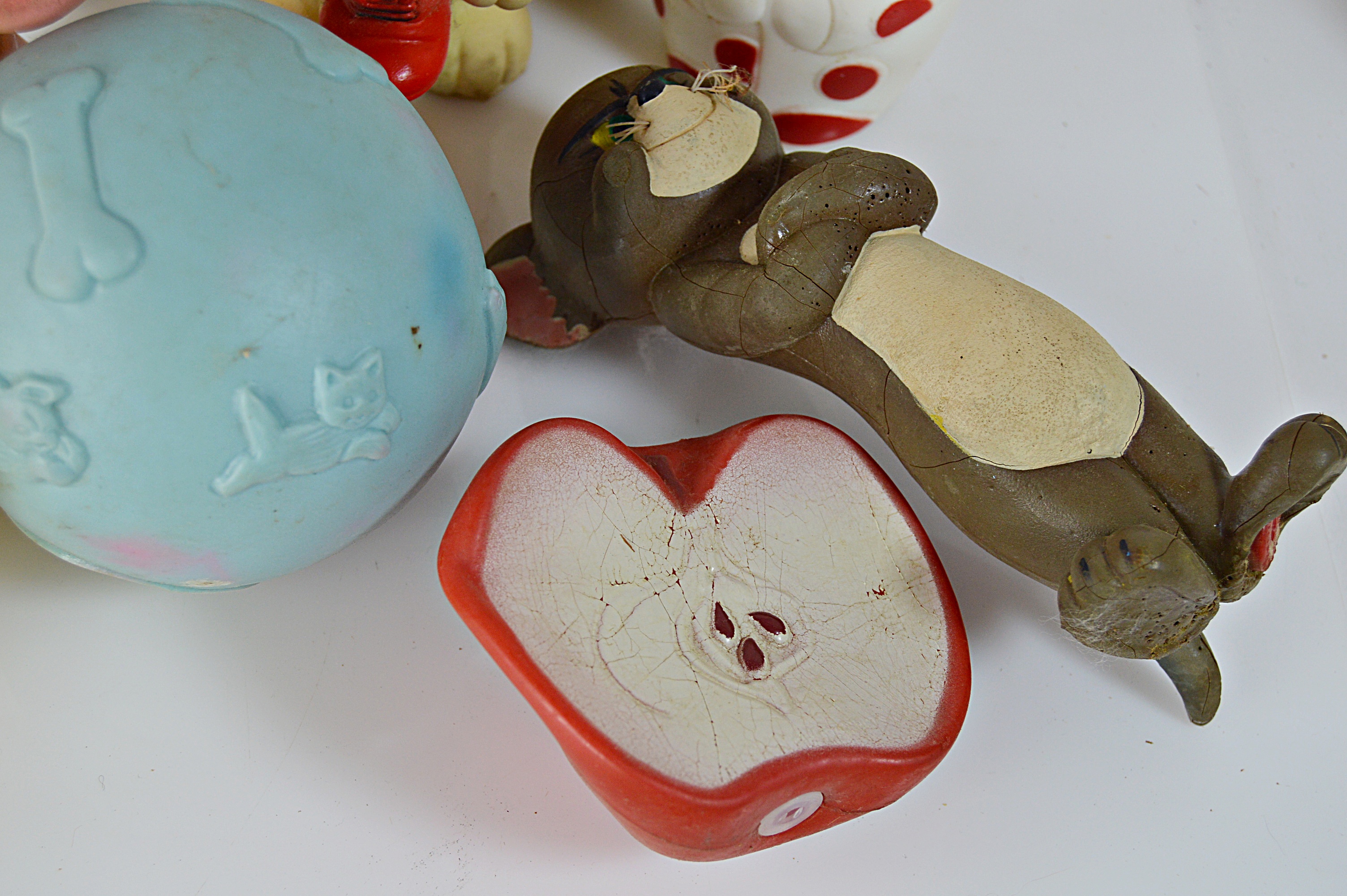 Vintage Rubber Squeak Toys