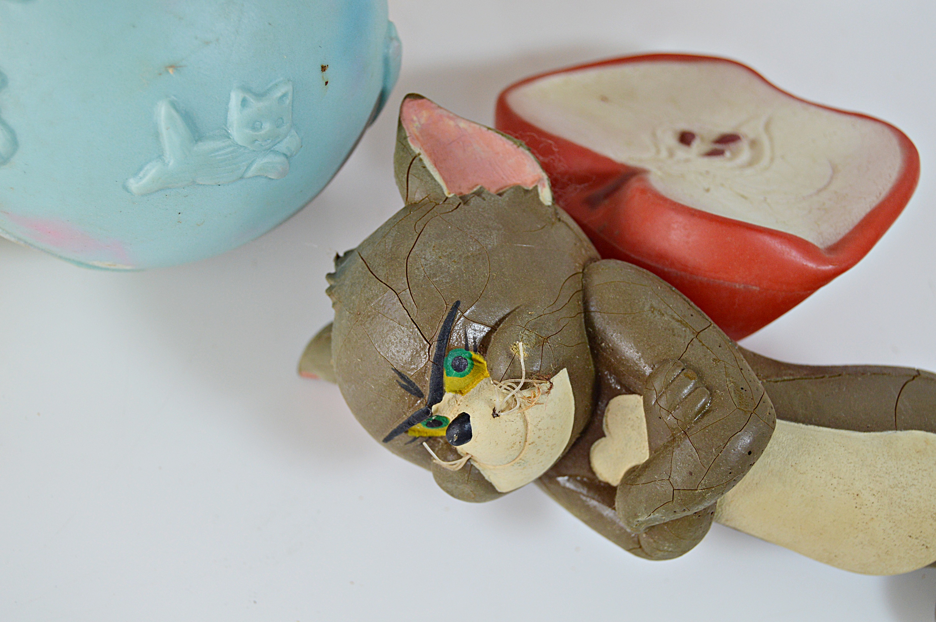 Vintage Rubber Squeak Toys