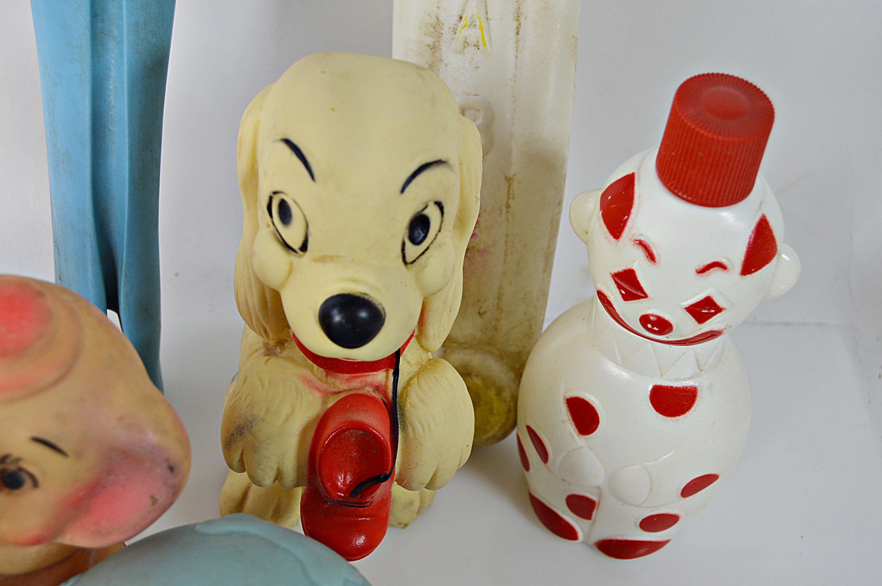 Vintage Rubber Squeak Toys