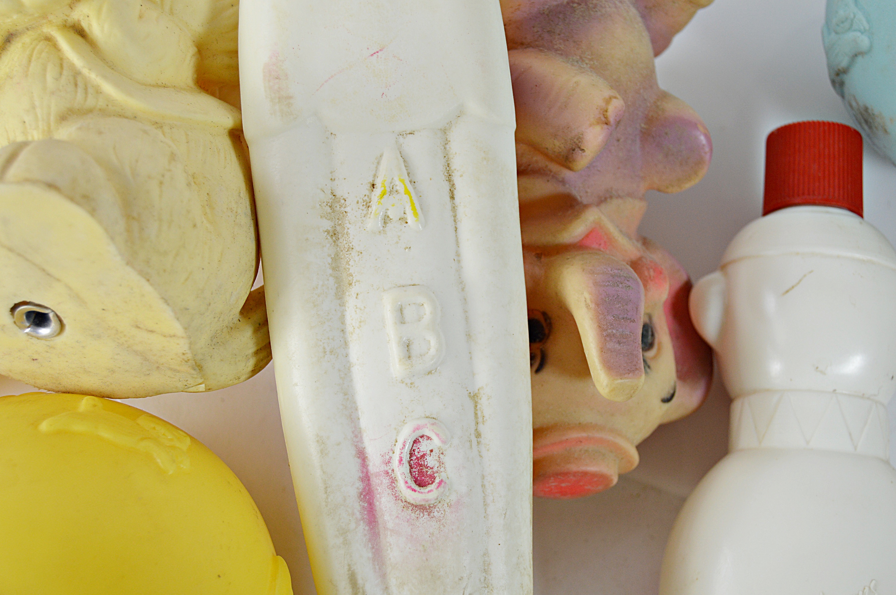 Vintage Rubber Squeak Toys