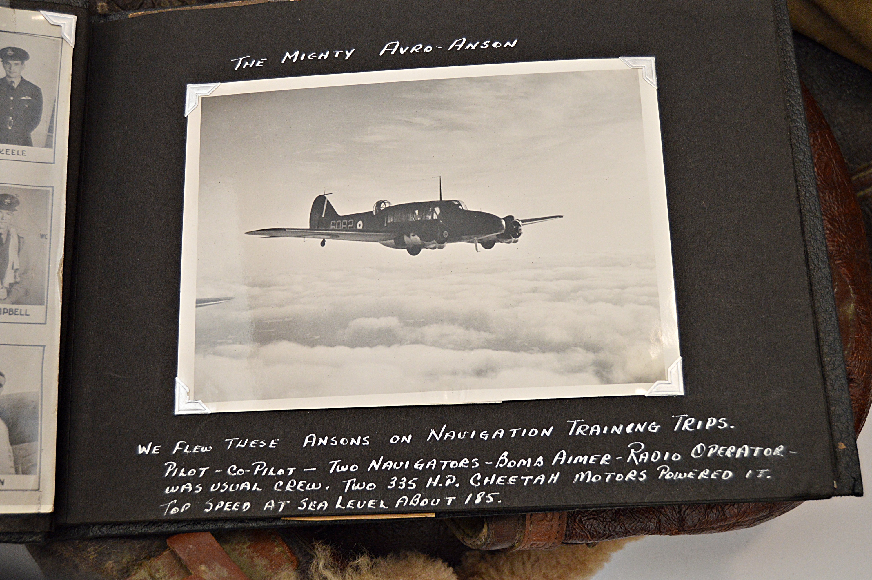 WWII Army Air Force Naval Aviator Sheepskin Winter Flight Jacket, Cap, Parachute