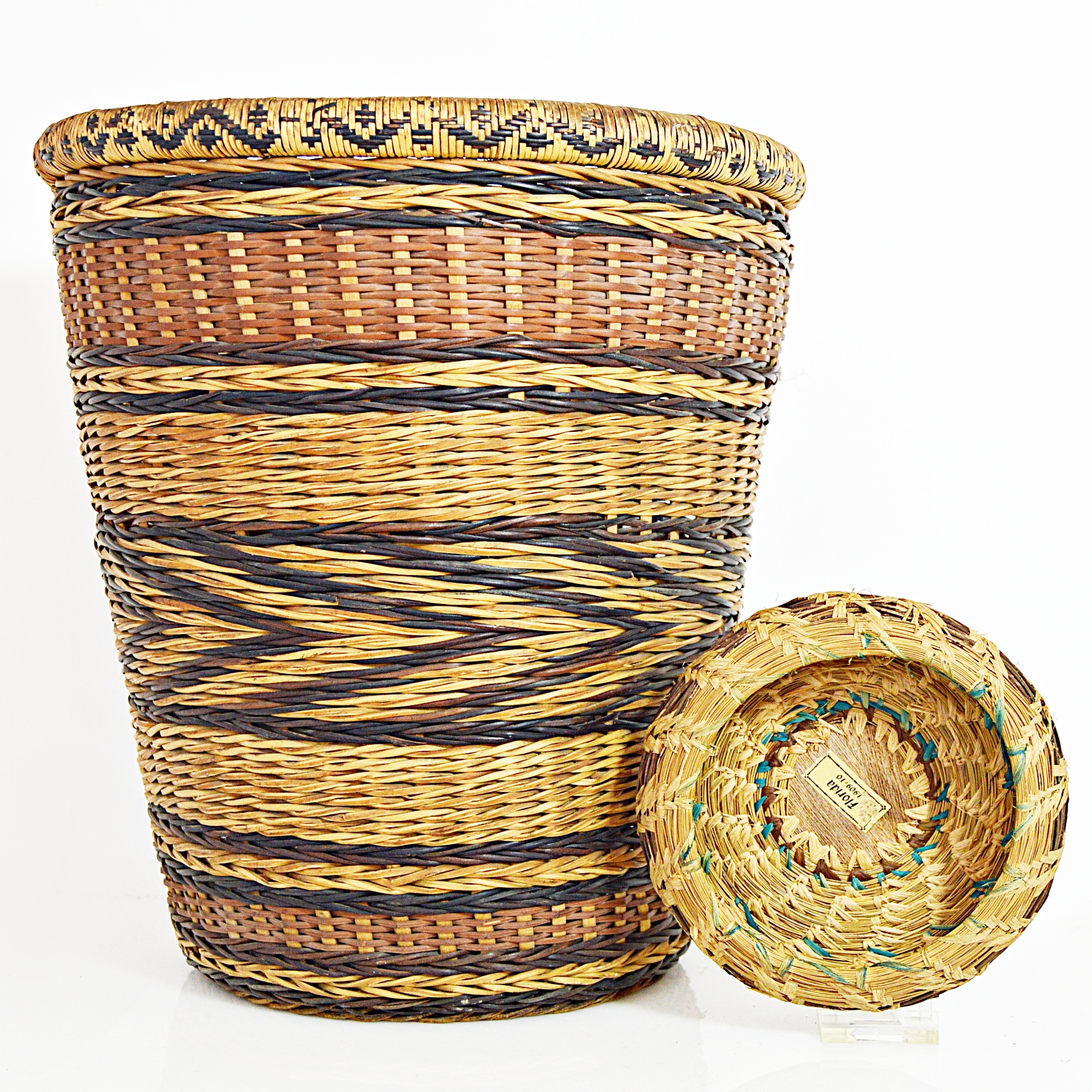Vintage Handwoven Baskets
