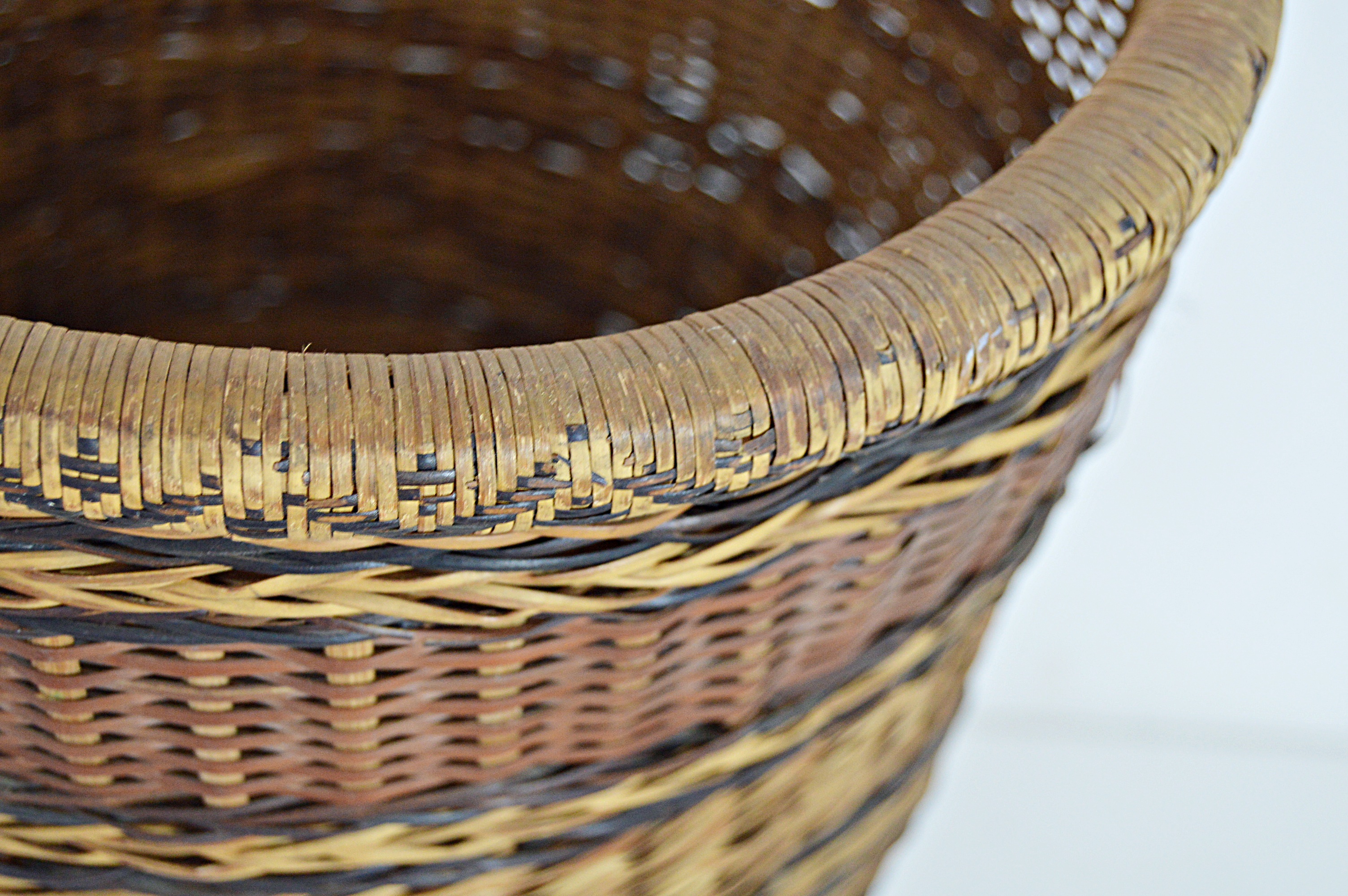 Vintage Handwoven Baskets
