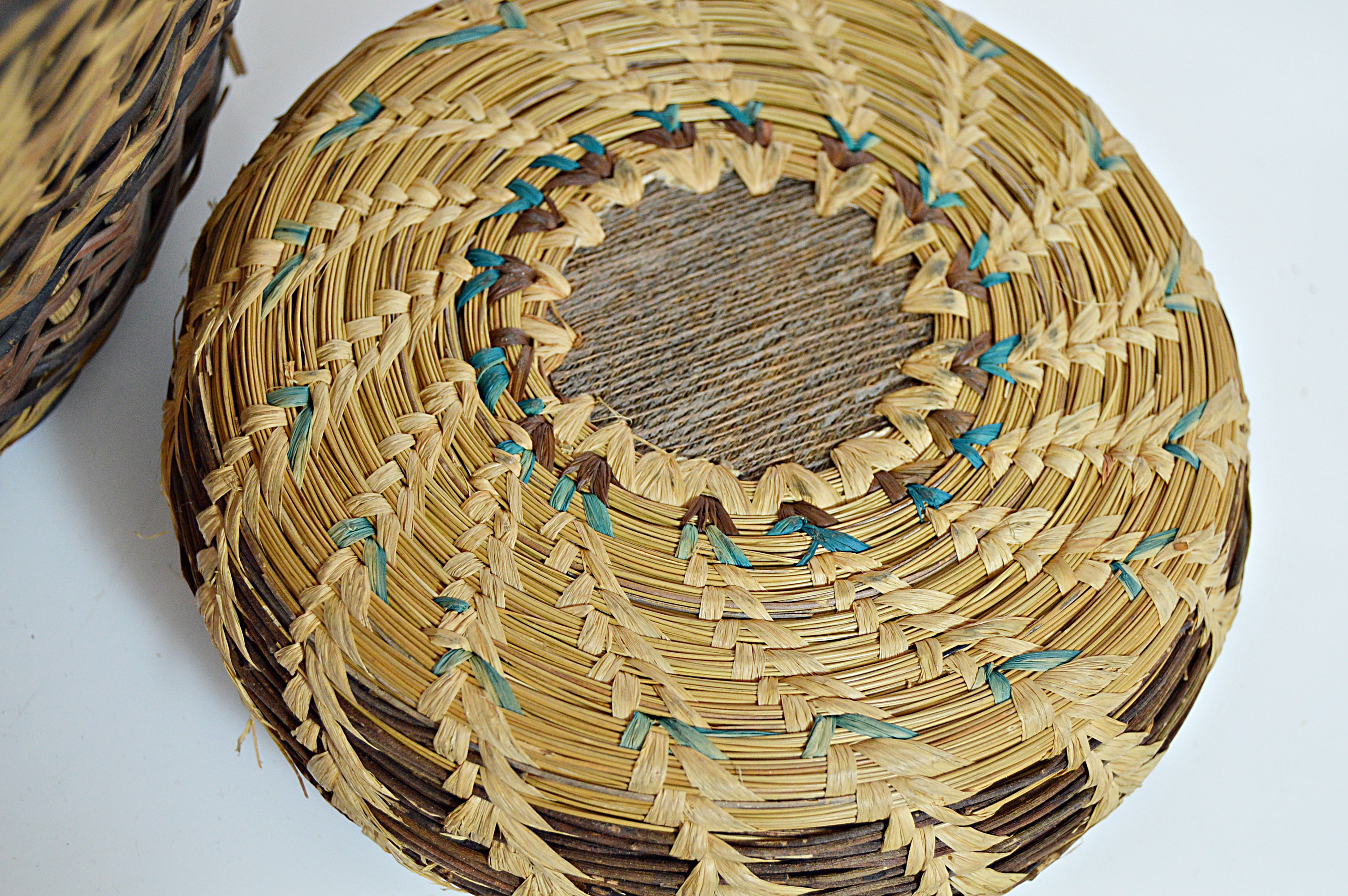 Vintage Handwoven Baskets