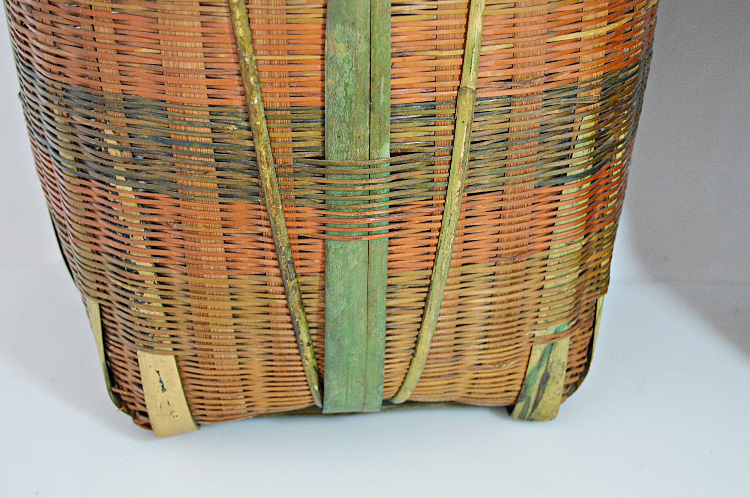 Three Vintage Wicker Baskets