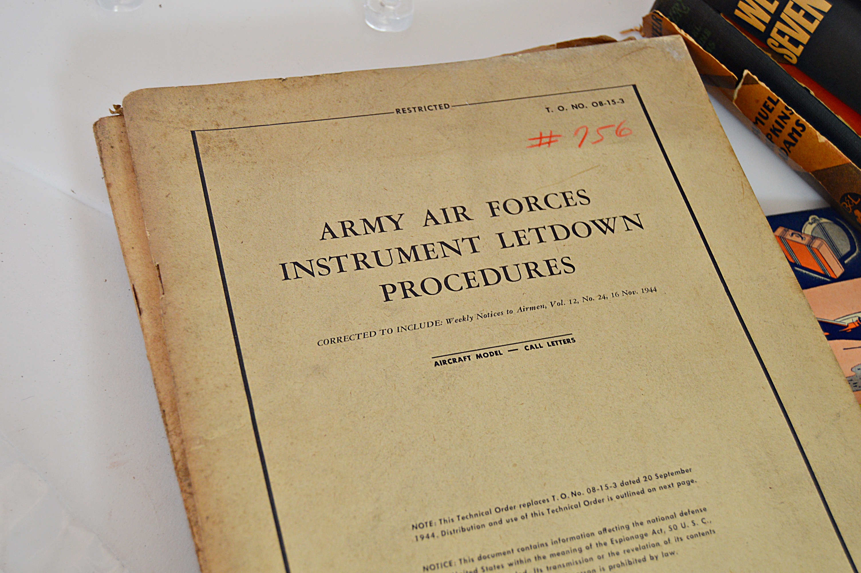 Vintage Books on Flying with Author-Signed, and WWII Aviation Books