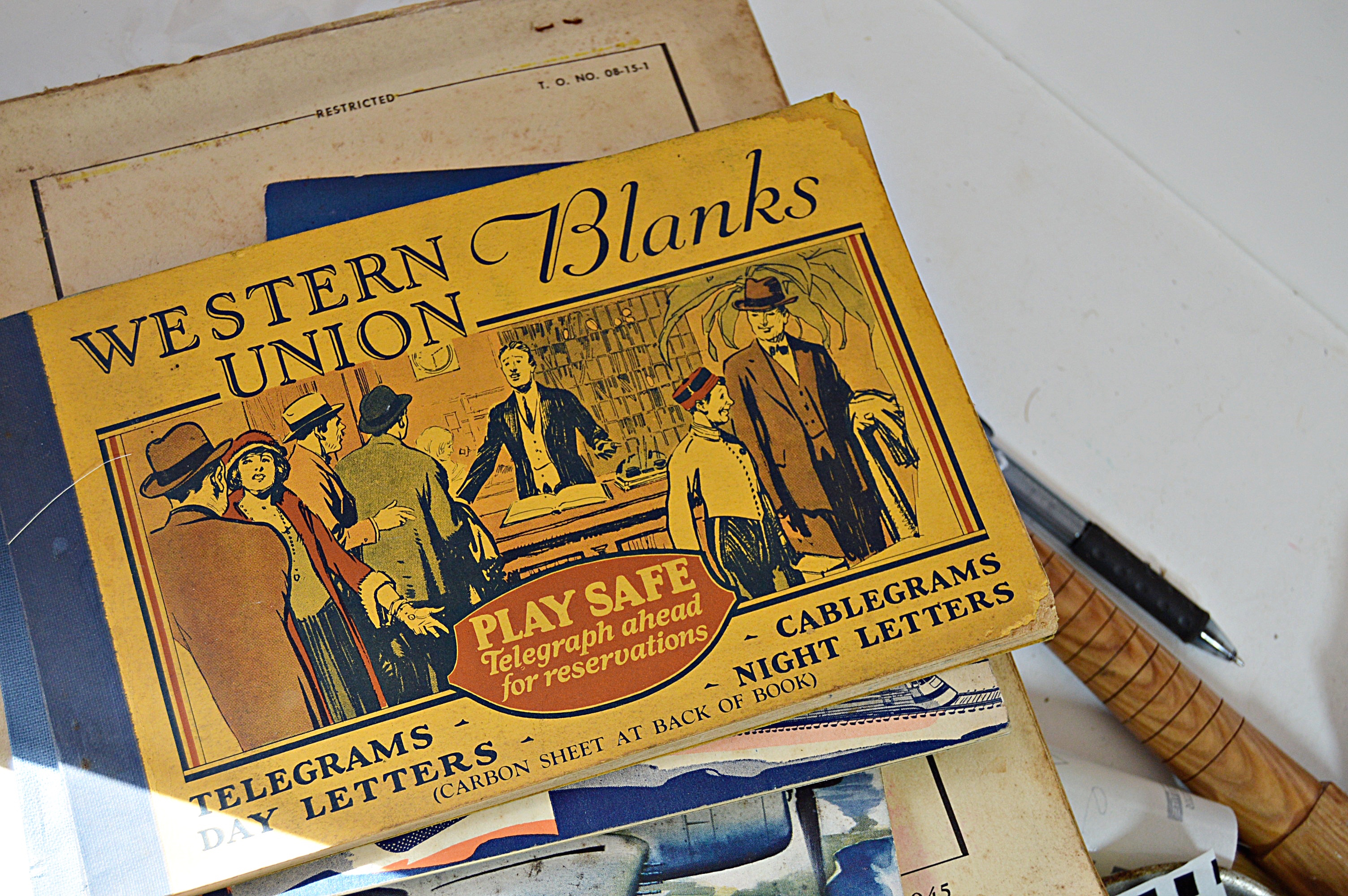 Vintage Books on Flying with Author-Signed, and WWII Aviation Books