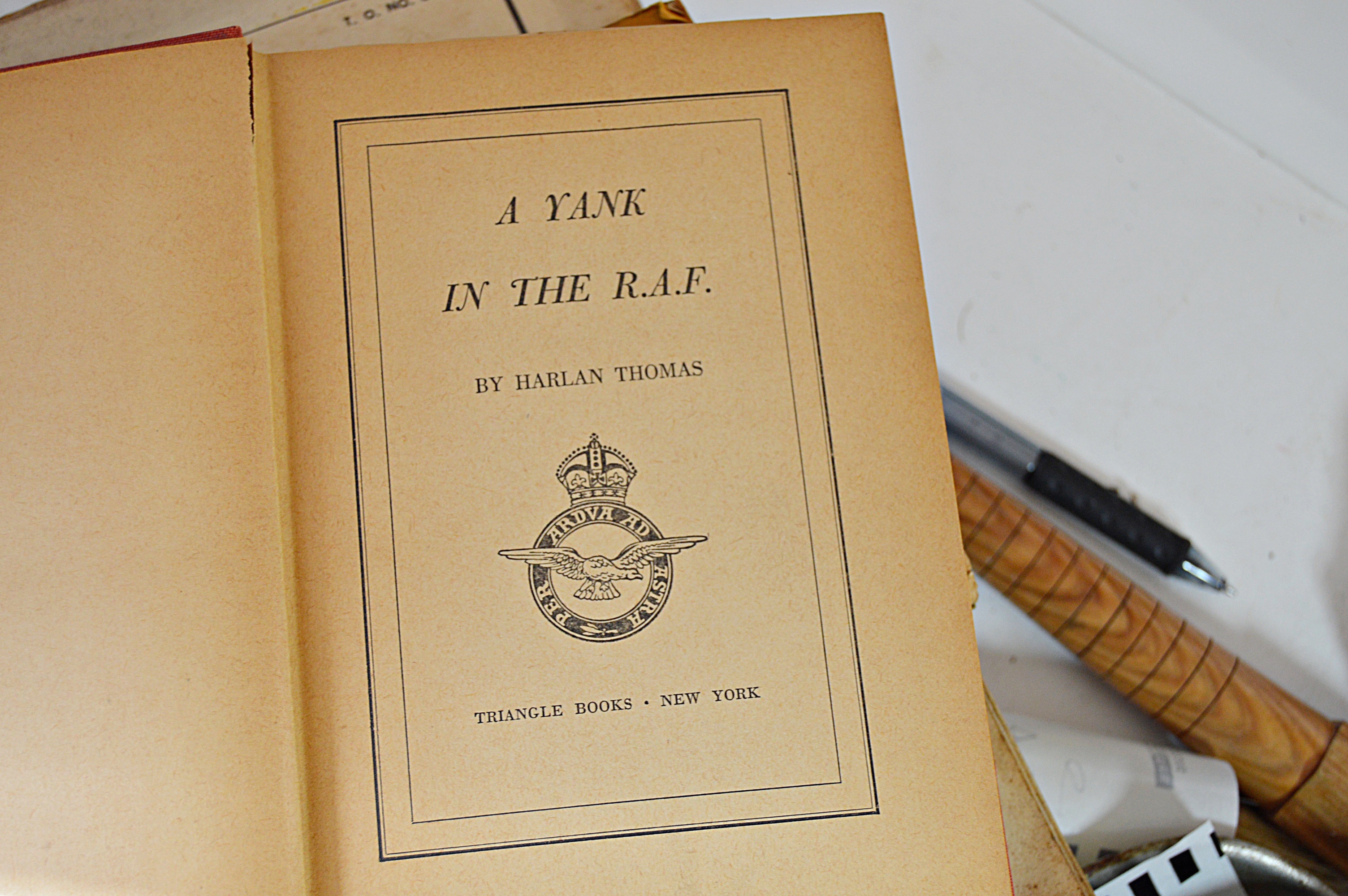 Vintage Books on Flying with Author-Signed, and WWII Aviation Books