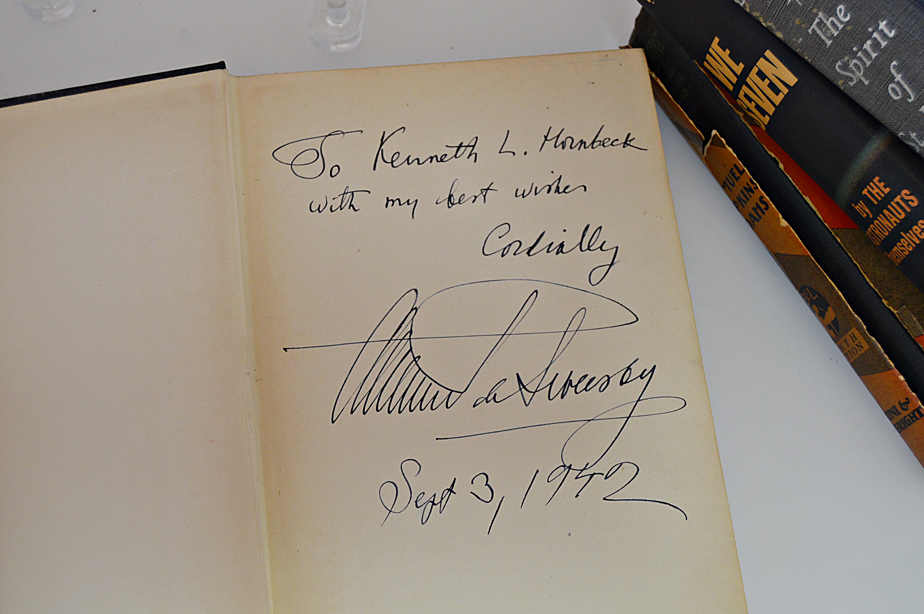 Vintage Books on Flying with Author-Signed, and WWII Aviation Books