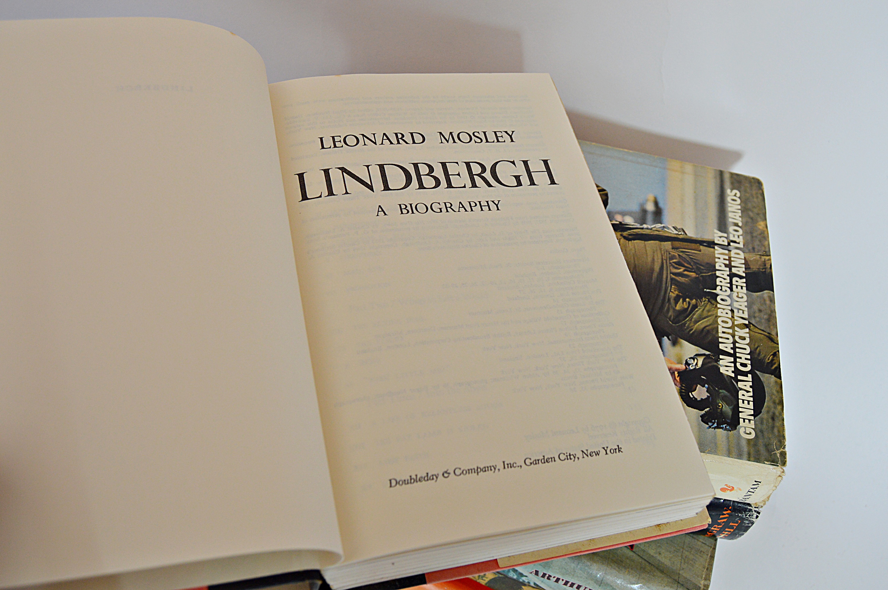 Vintage Books on Pilots and Astronauts