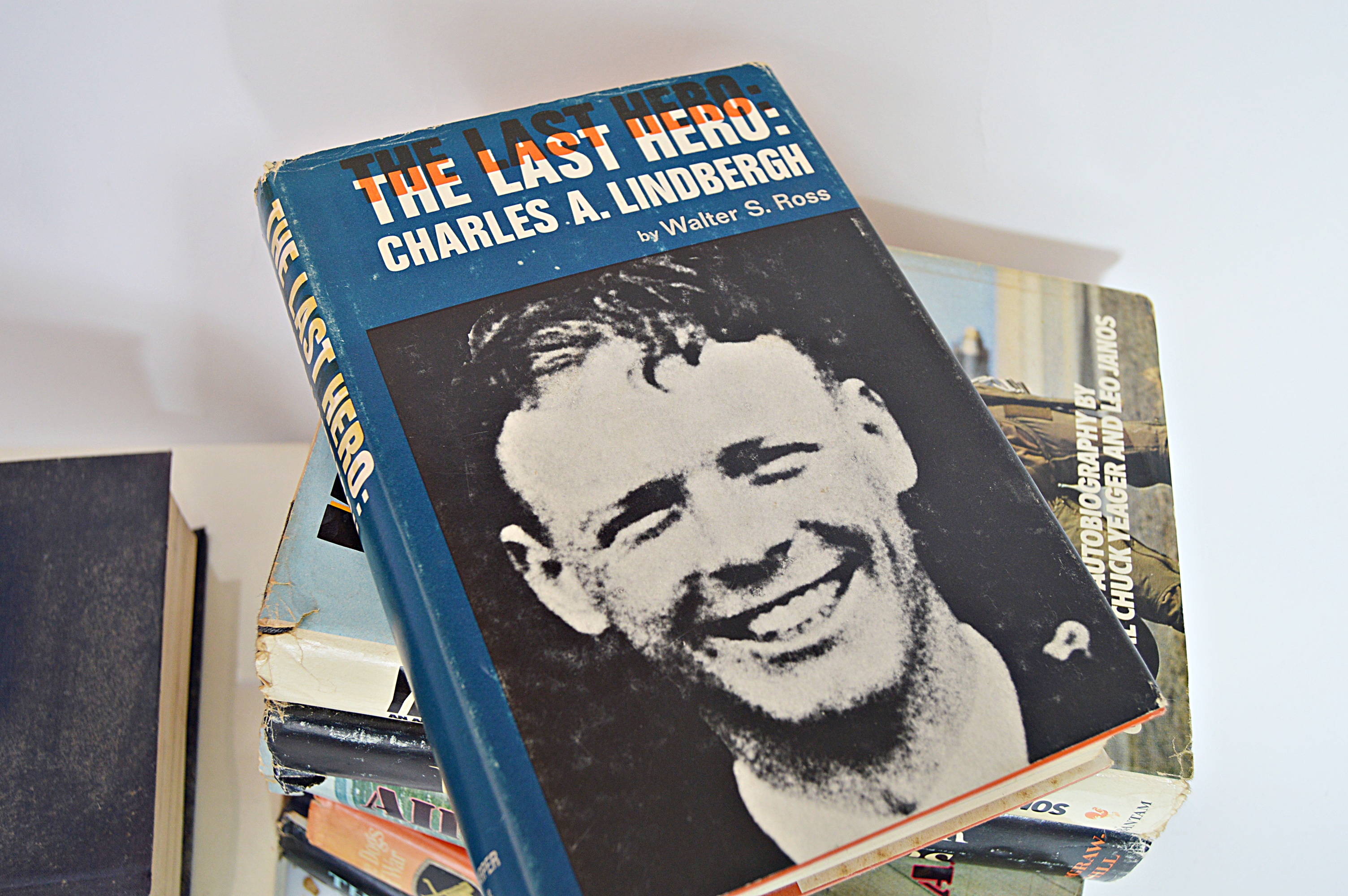 Vintage Books on Pilots and Astronauts