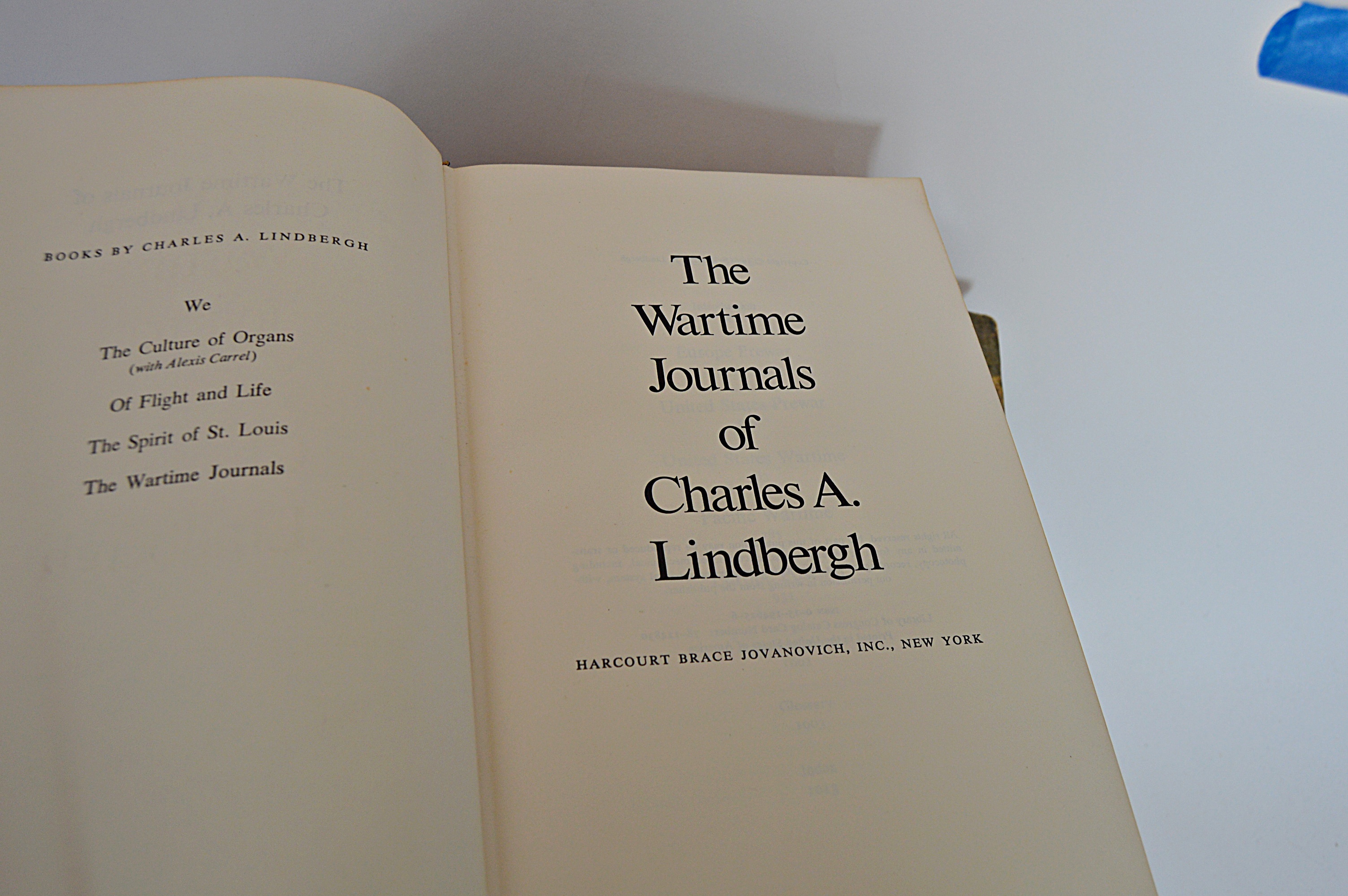 Vintage Books on Pilots and Astronauts