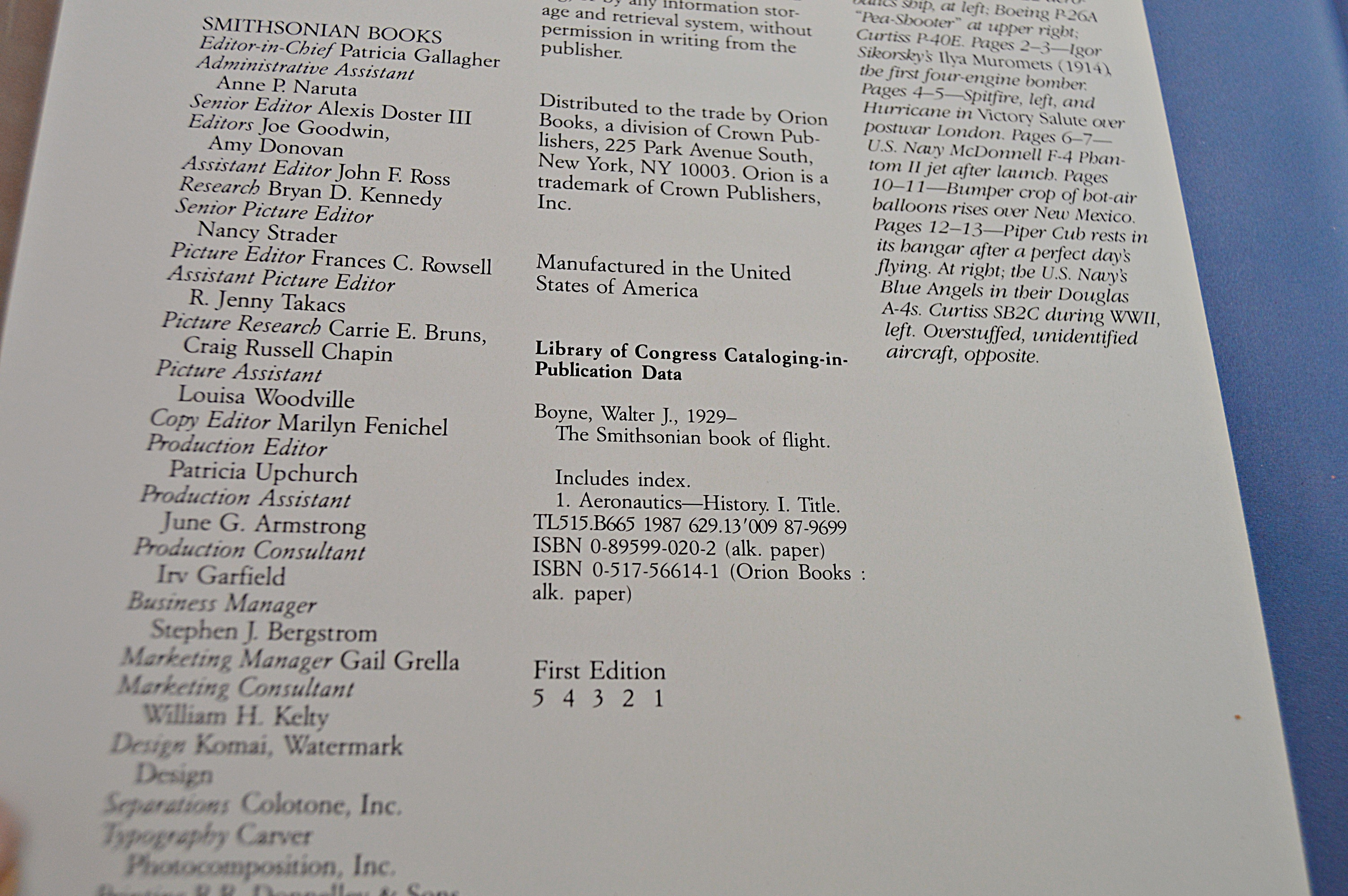 Vintage Books on Pilots and Astronauts