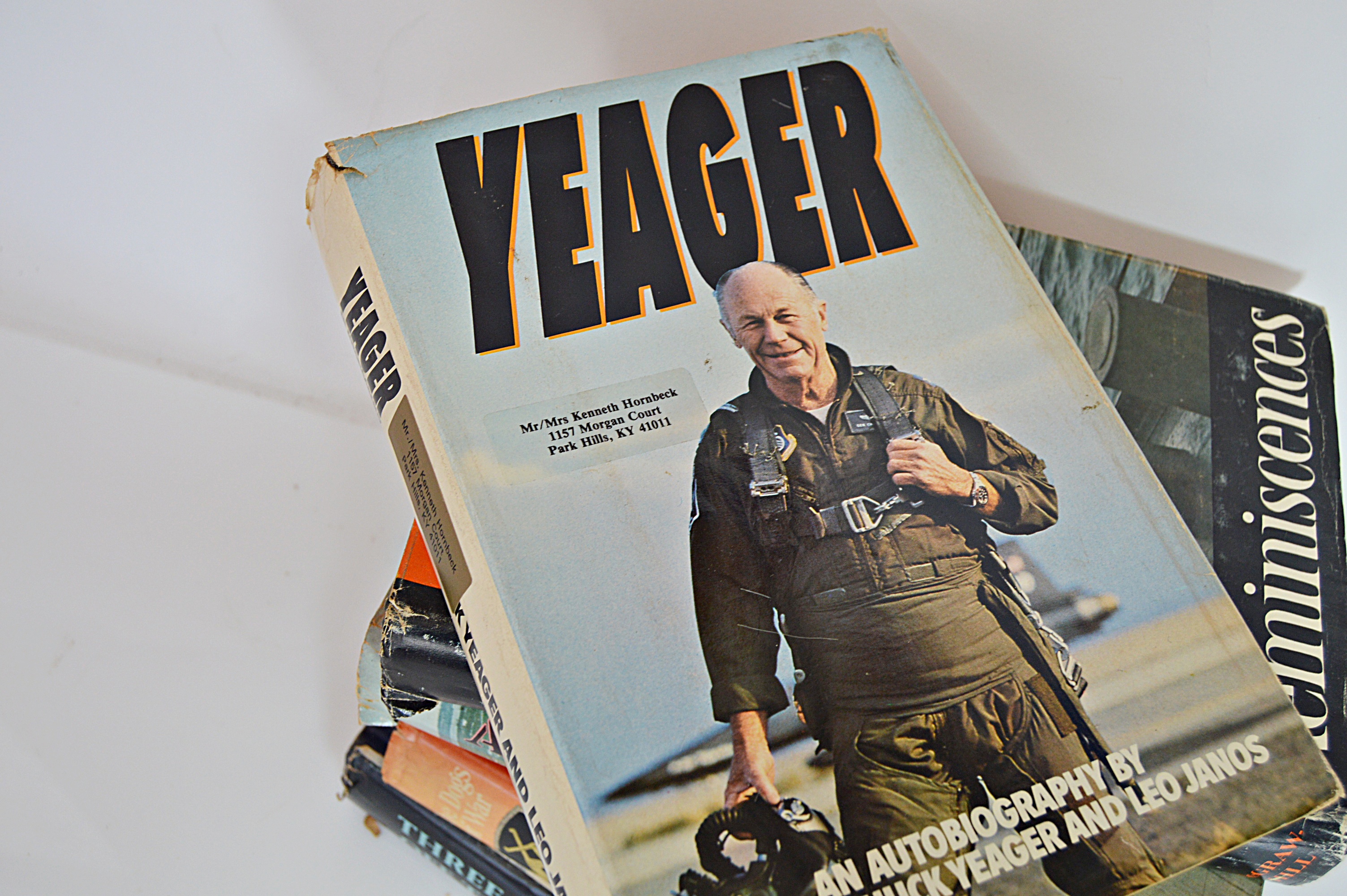 Vintage Books on Pilots and Astronauts