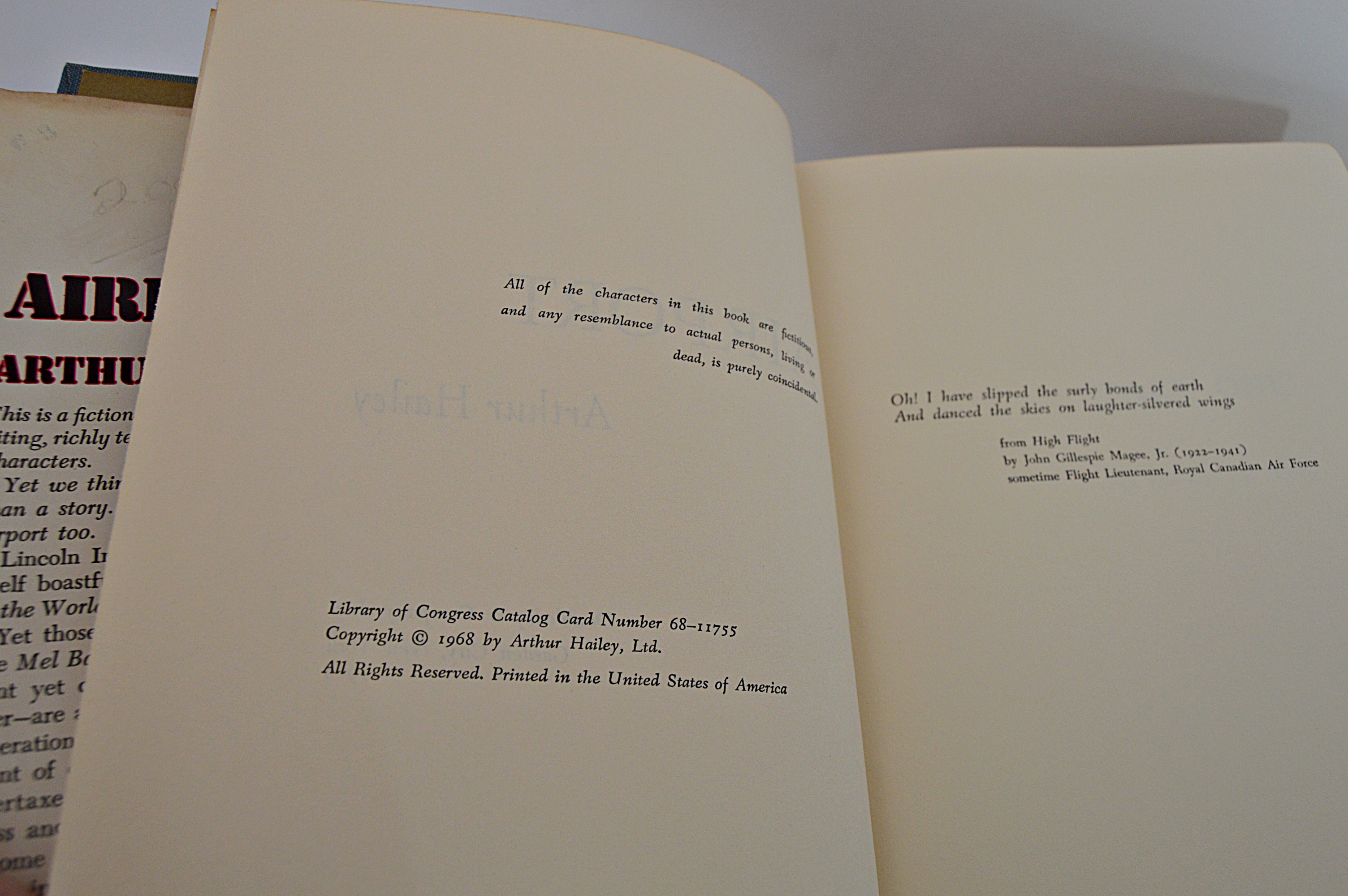 Vintage Books on Pilots and Astronauts