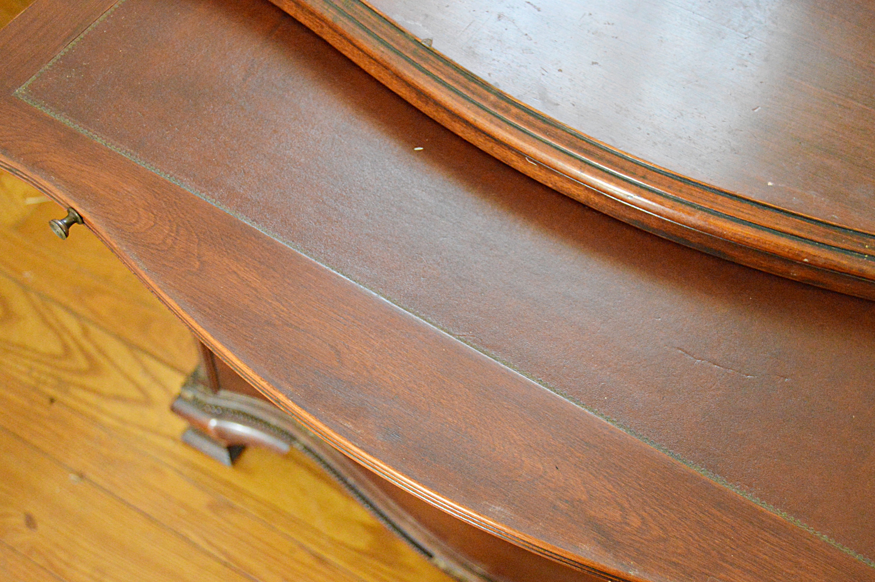 Vintage Queen Anne Style Mahogany Chest