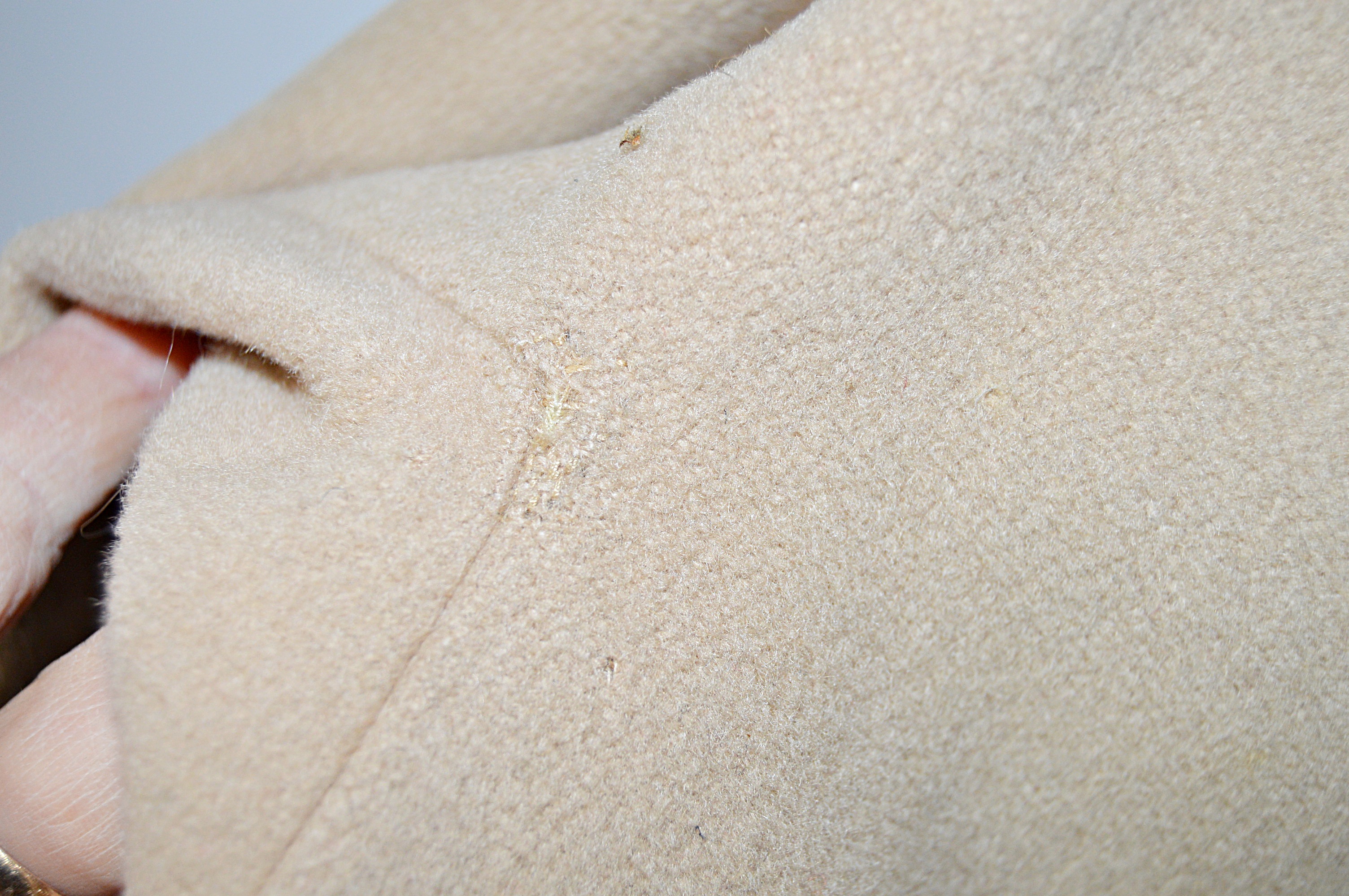 Vintage Lilli Ann Faux Leopard Fur Coat and Giddings Cashmere Coat