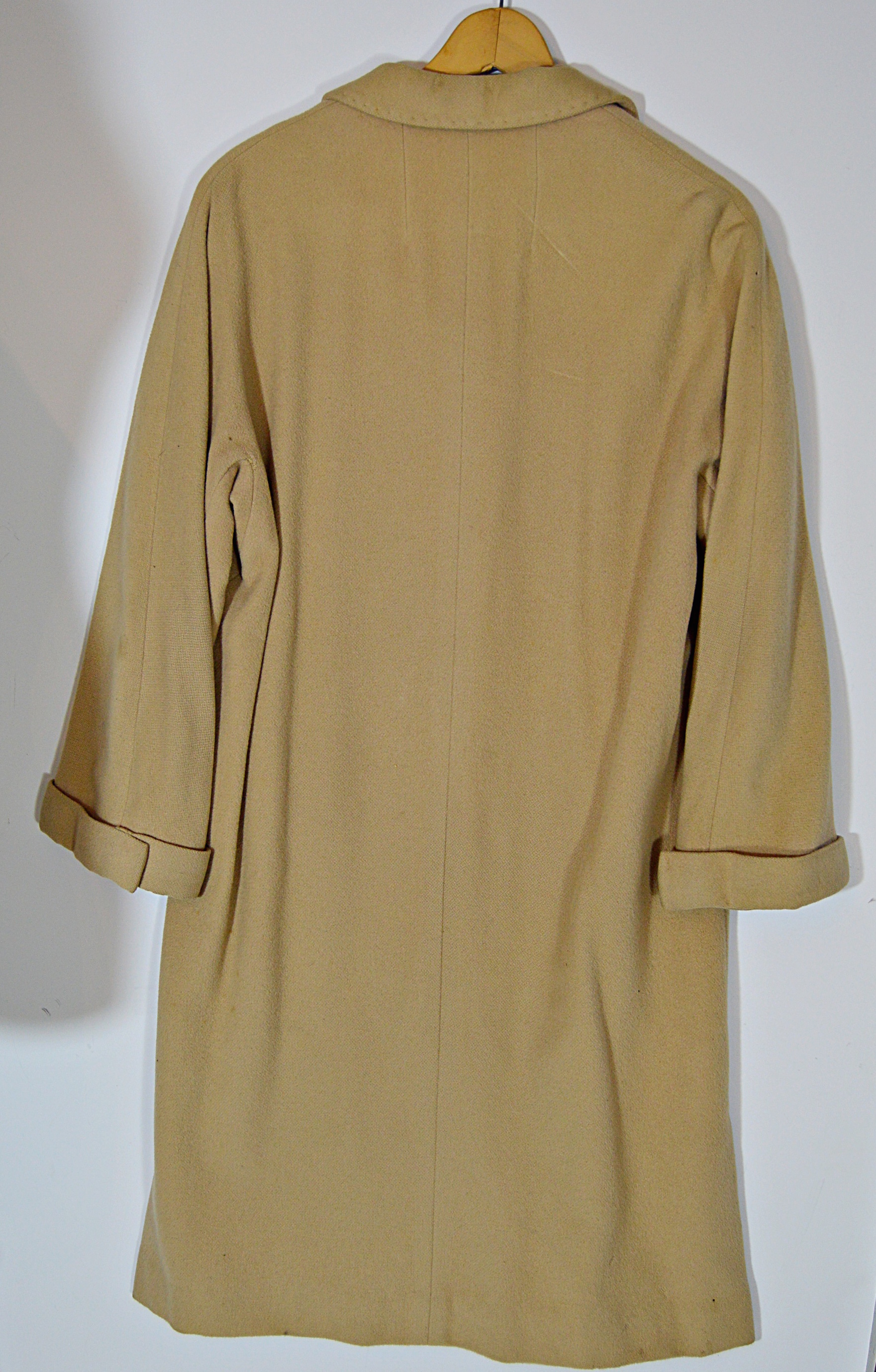 Vintage Lilli Ann Faux Leopard Fur Coat and Giddings Cashmere Coat