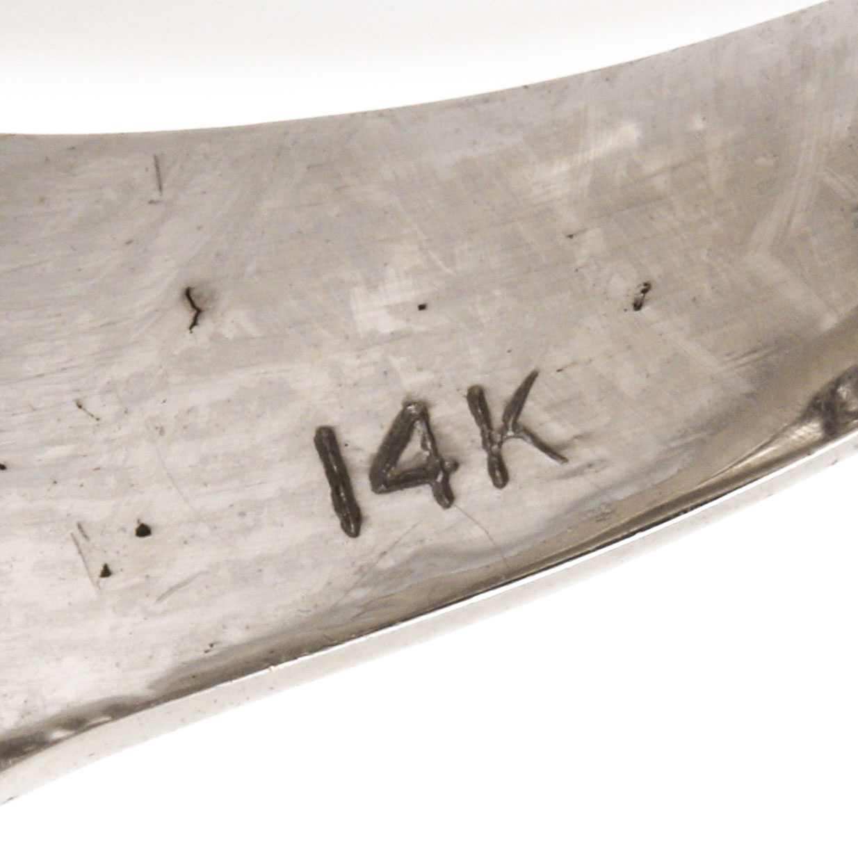 14K White Gold Diamond Ring