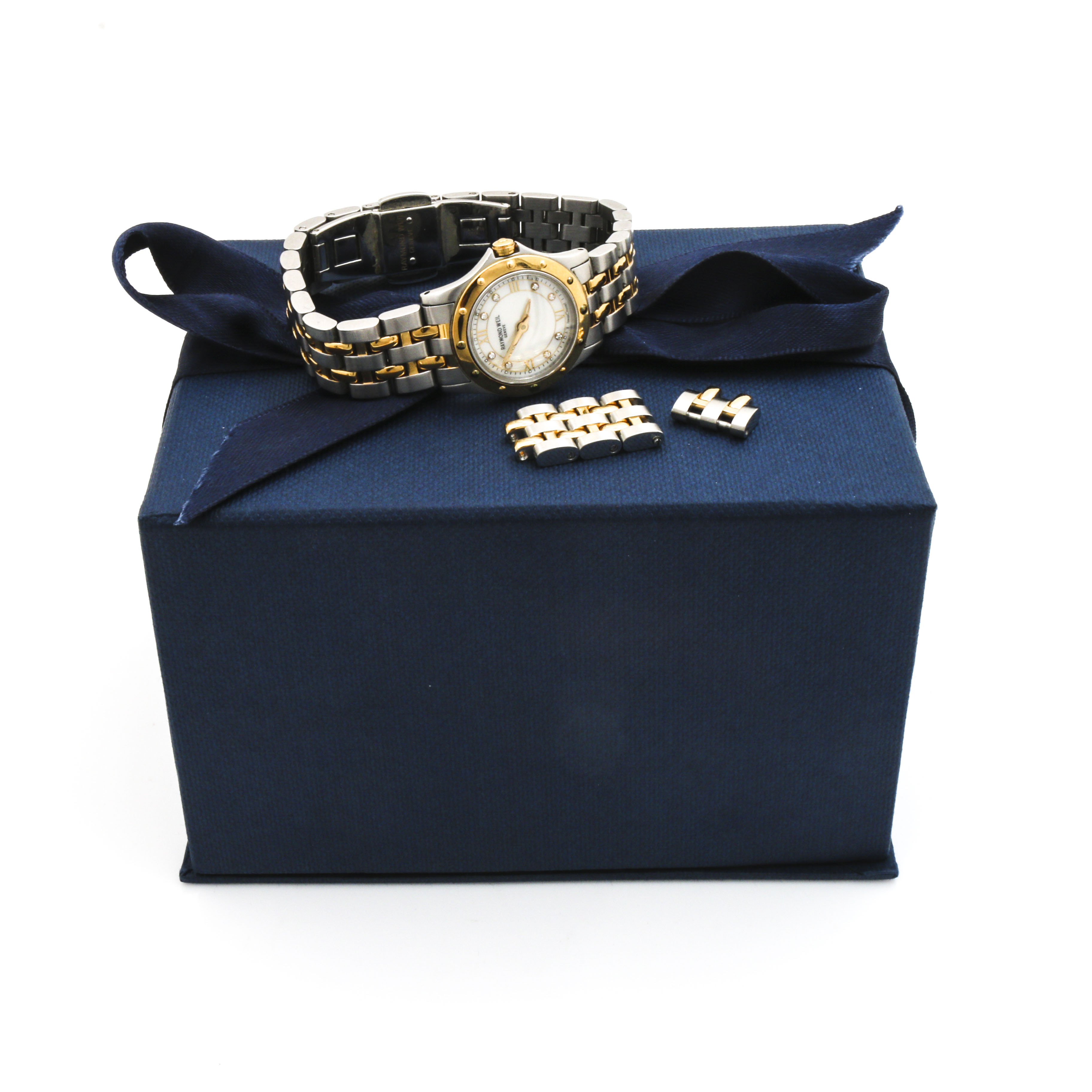 PRIORITY-Raymond Weil Diamond Stainless Steel Watch