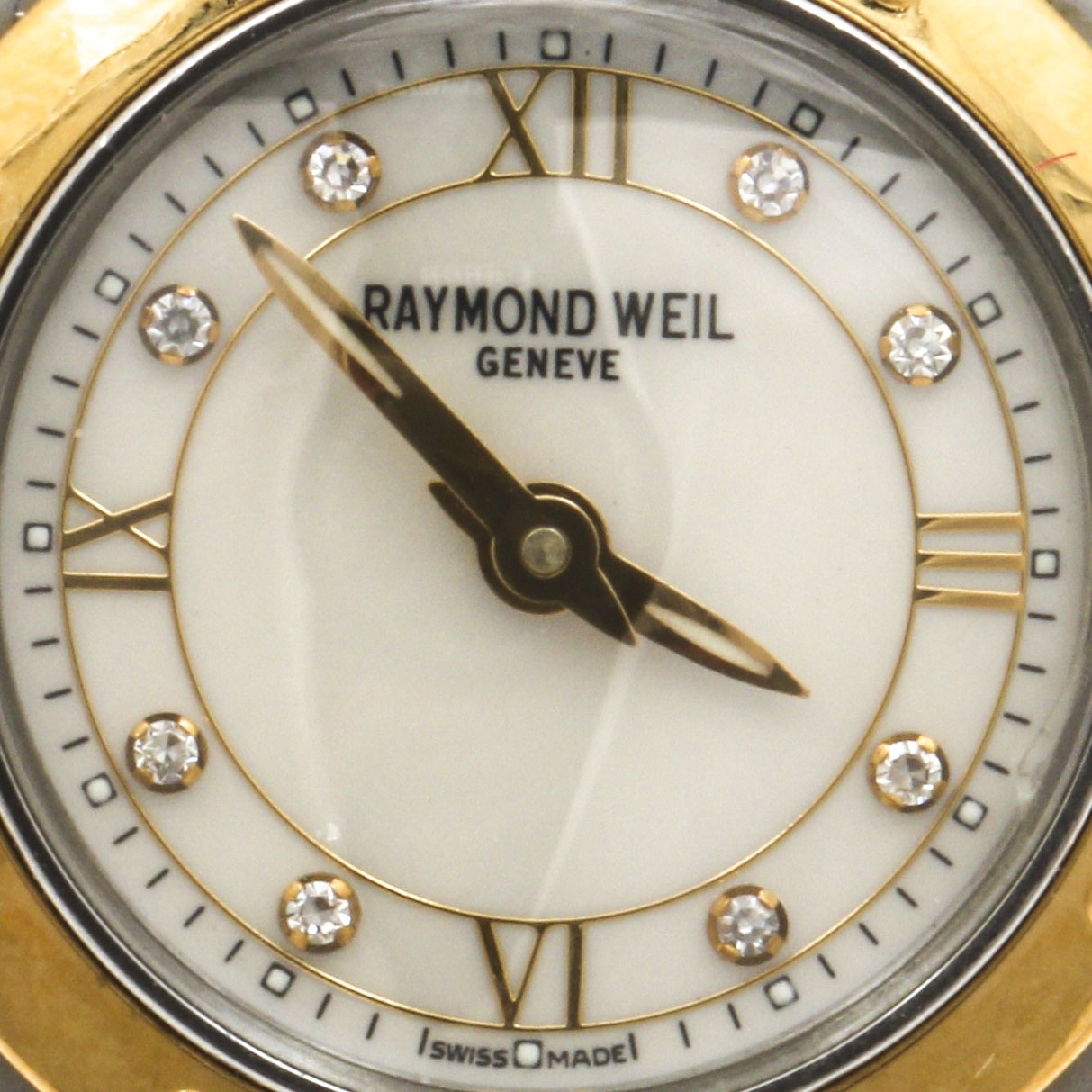 PRIORITY-Raymond Weil Diamond Stainless Steel Watch
