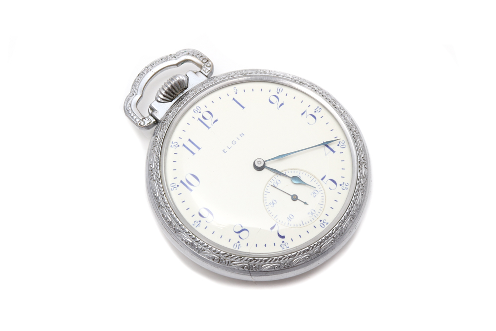 1908 Elgin Seventeen Jewel Pocket Watch