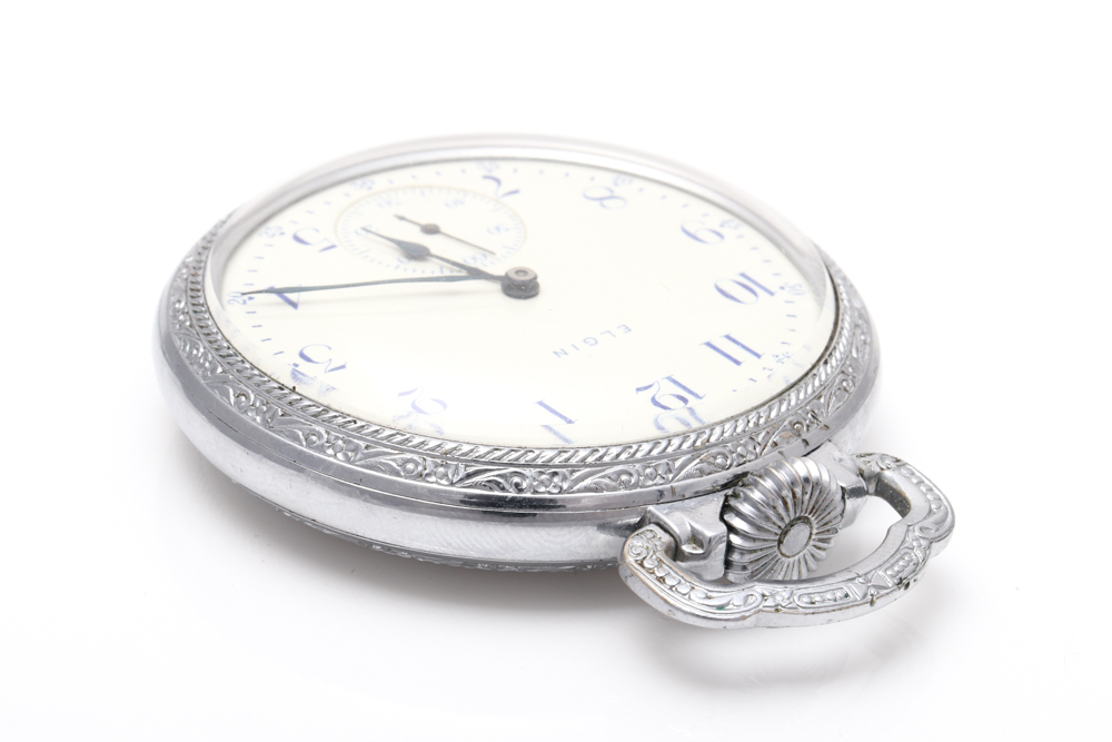 1908 Elgin Seventeen Jewel Pocket Watch