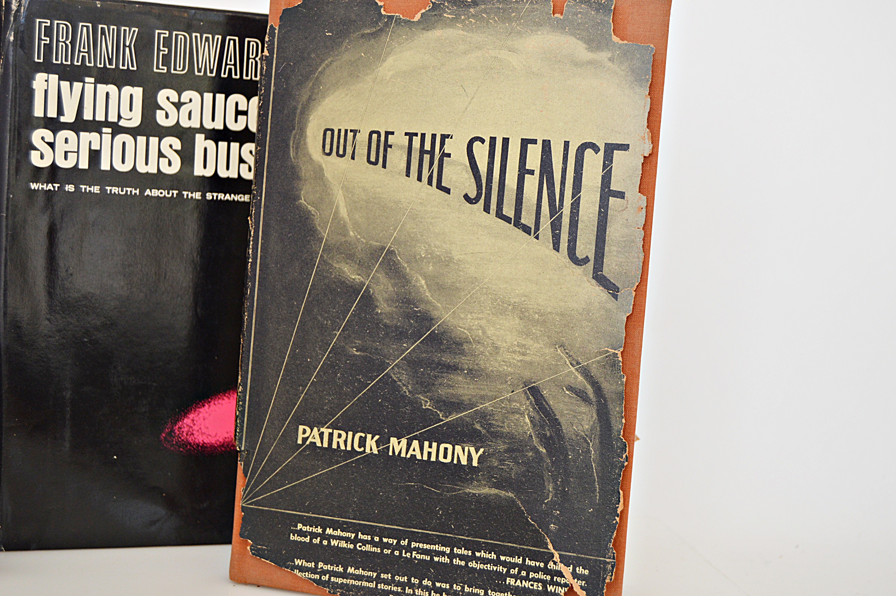 Vintage Books on UFO's with Author-Signed