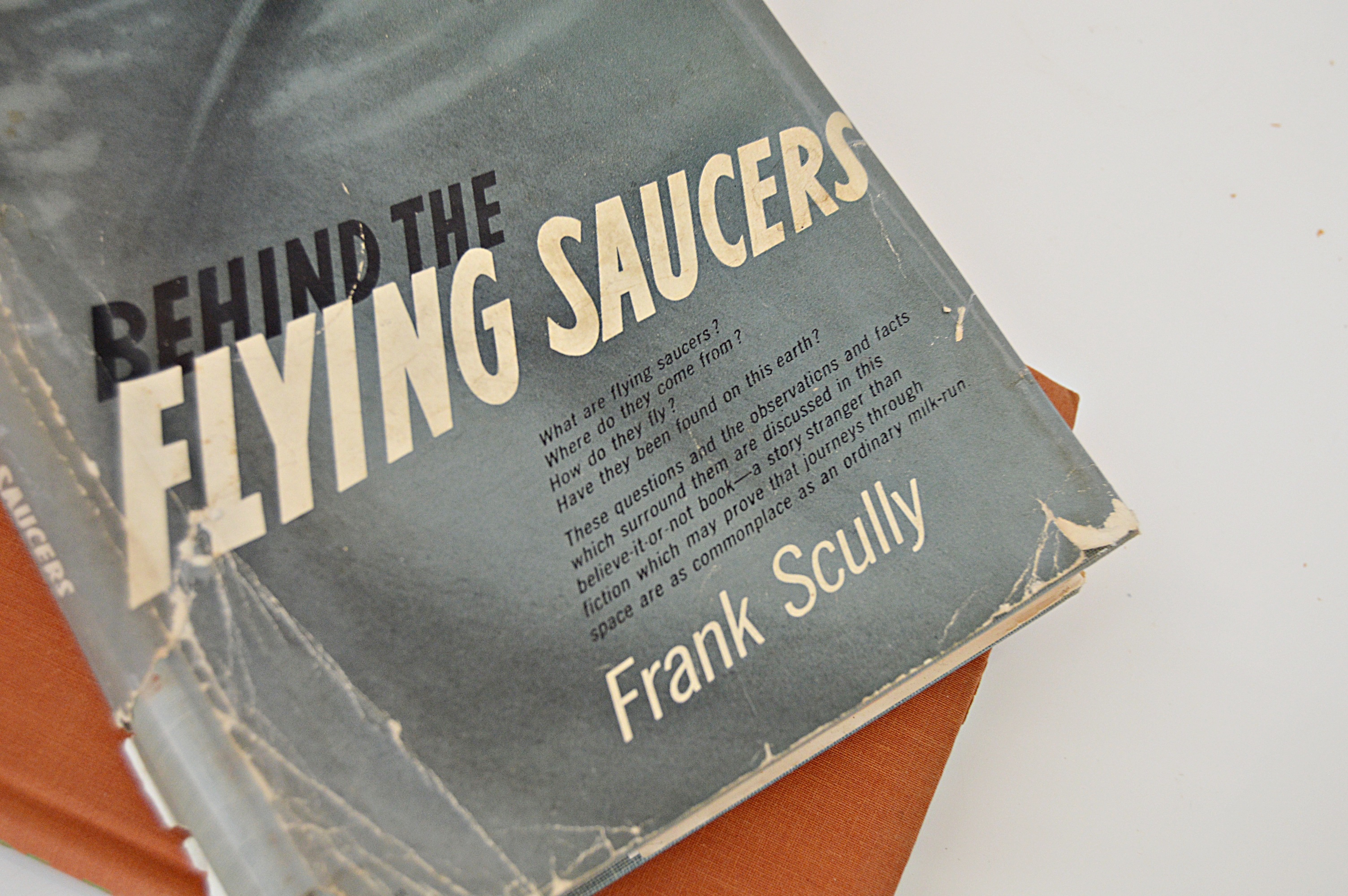 Vintage Books on UFO's with Author-Signed
