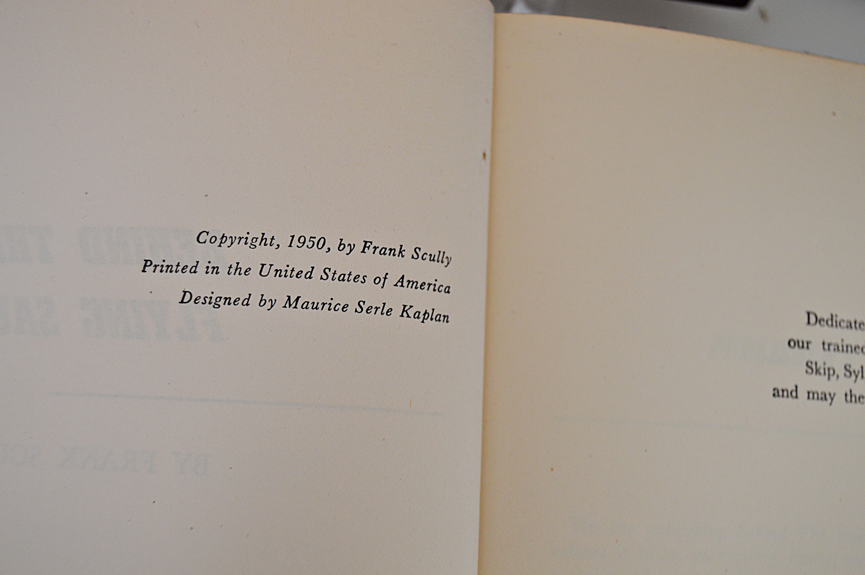 Vintage Books on UFO's with Author-Signed