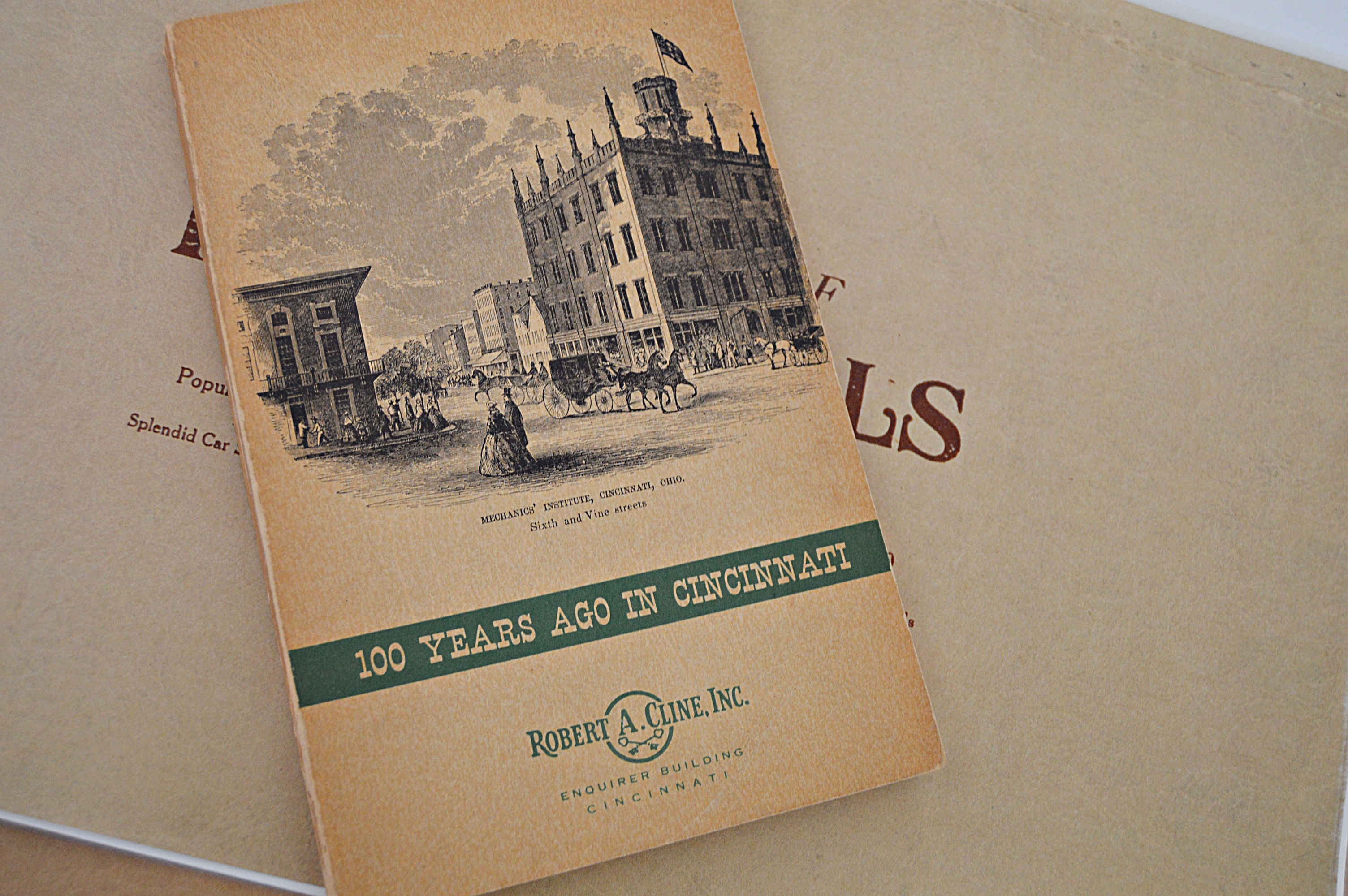 Cincinnati and Kentucky Books and Ephemera
