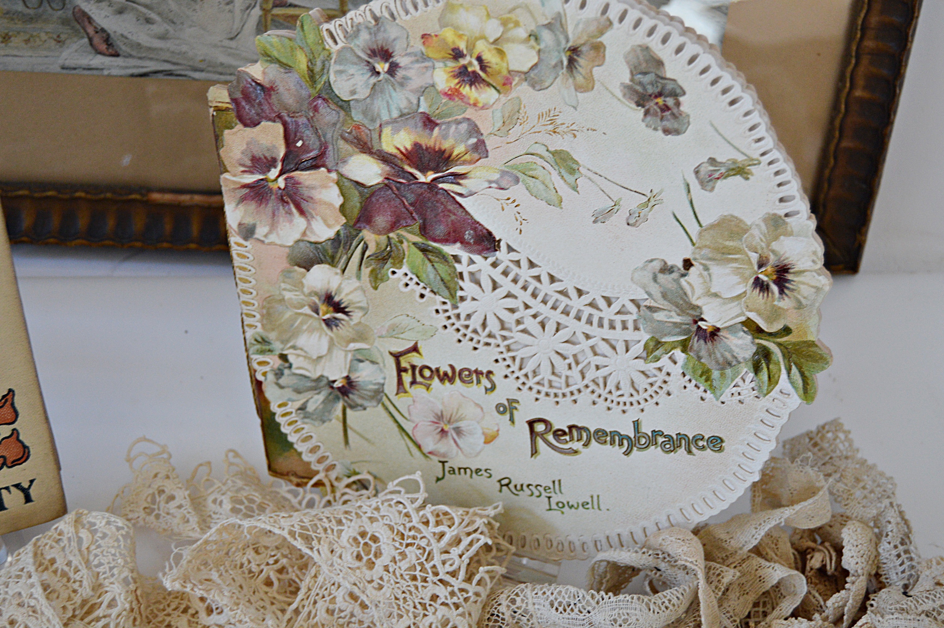 Antique Lace Collars and Trims, "The Christy Girl", Beaded Jewelry