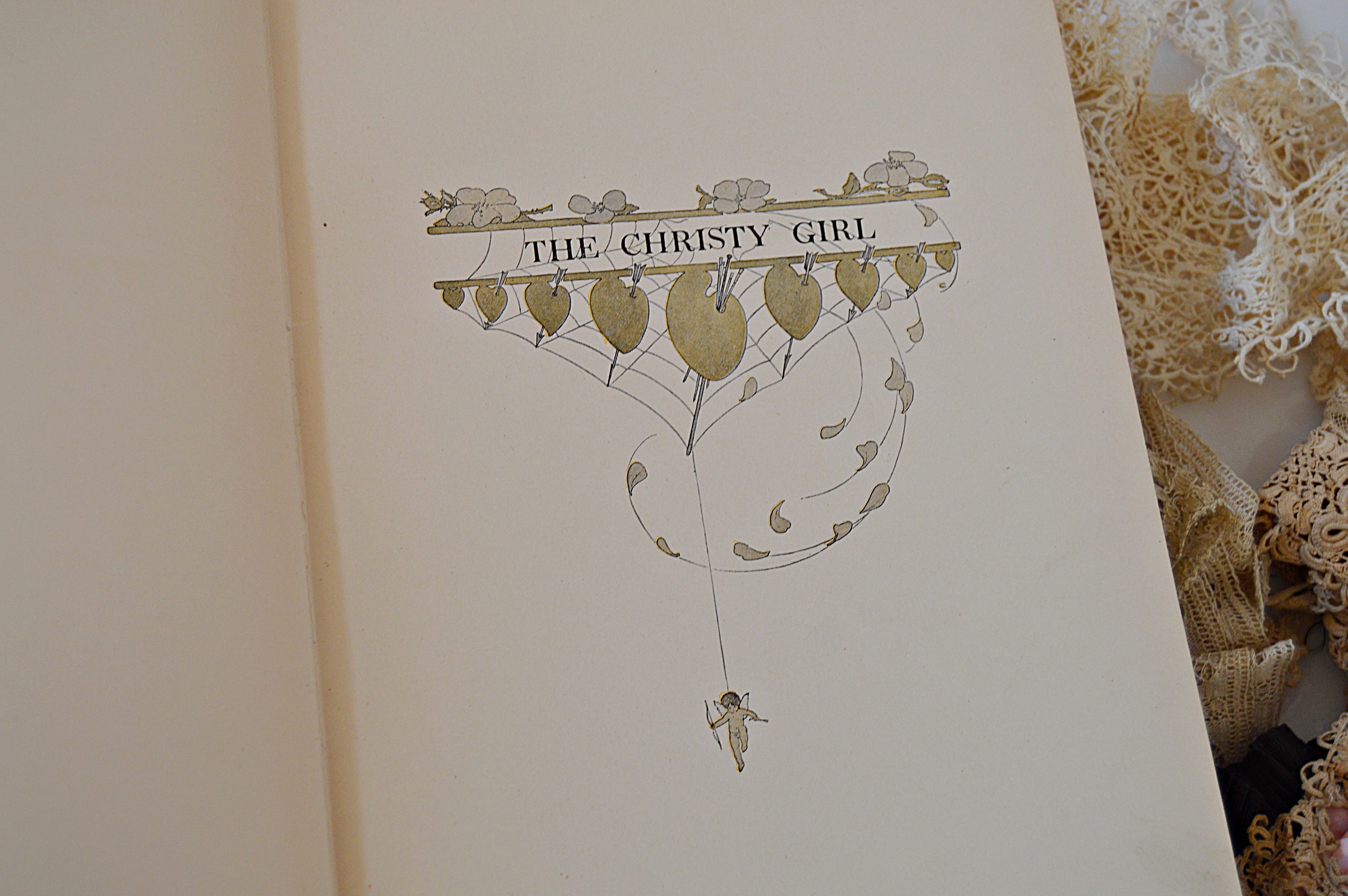 Antique Lace Collars and Trims, "The Christy Girl", Beaded Jewelry