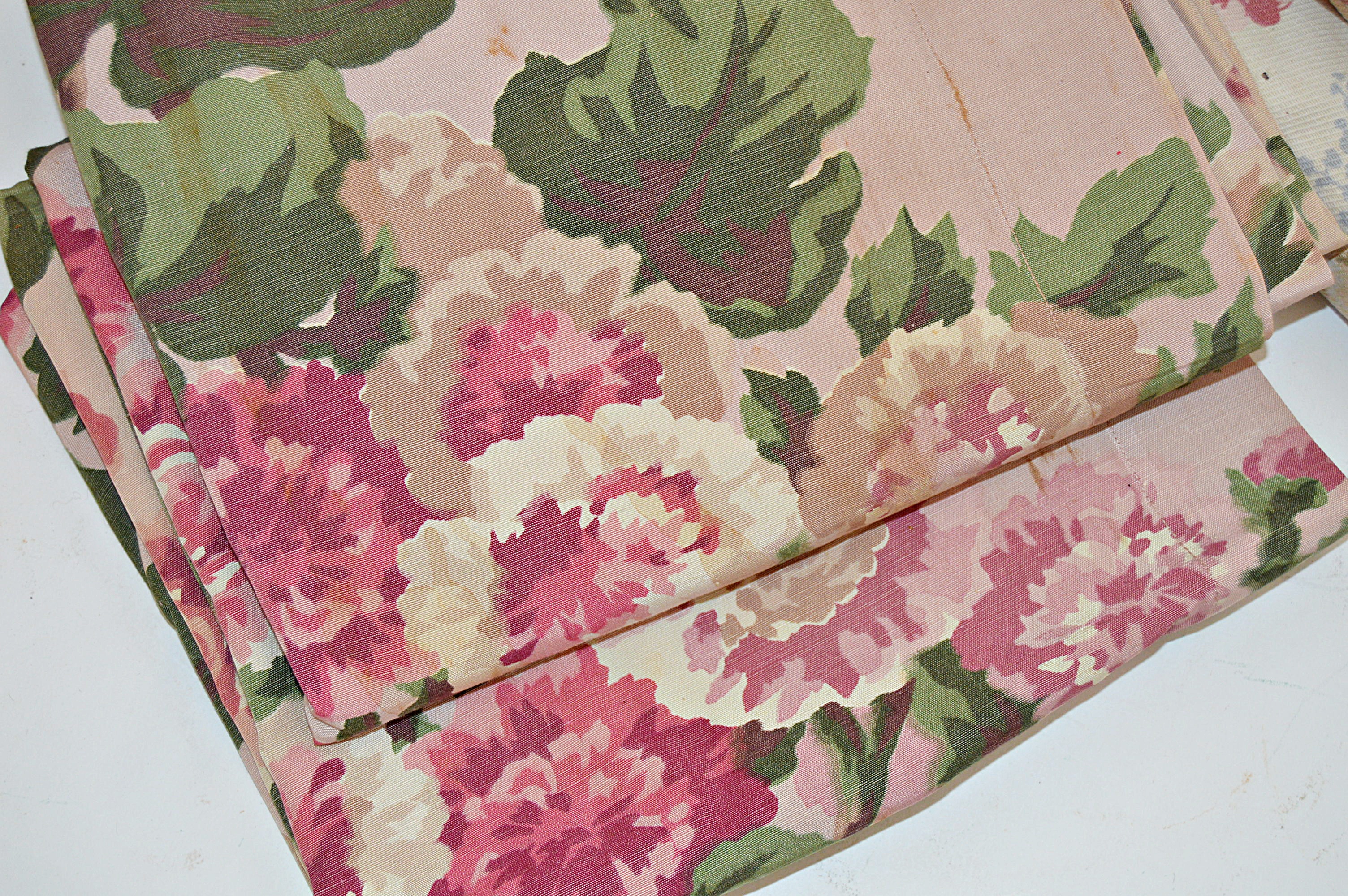 Vintage Floral Curtains