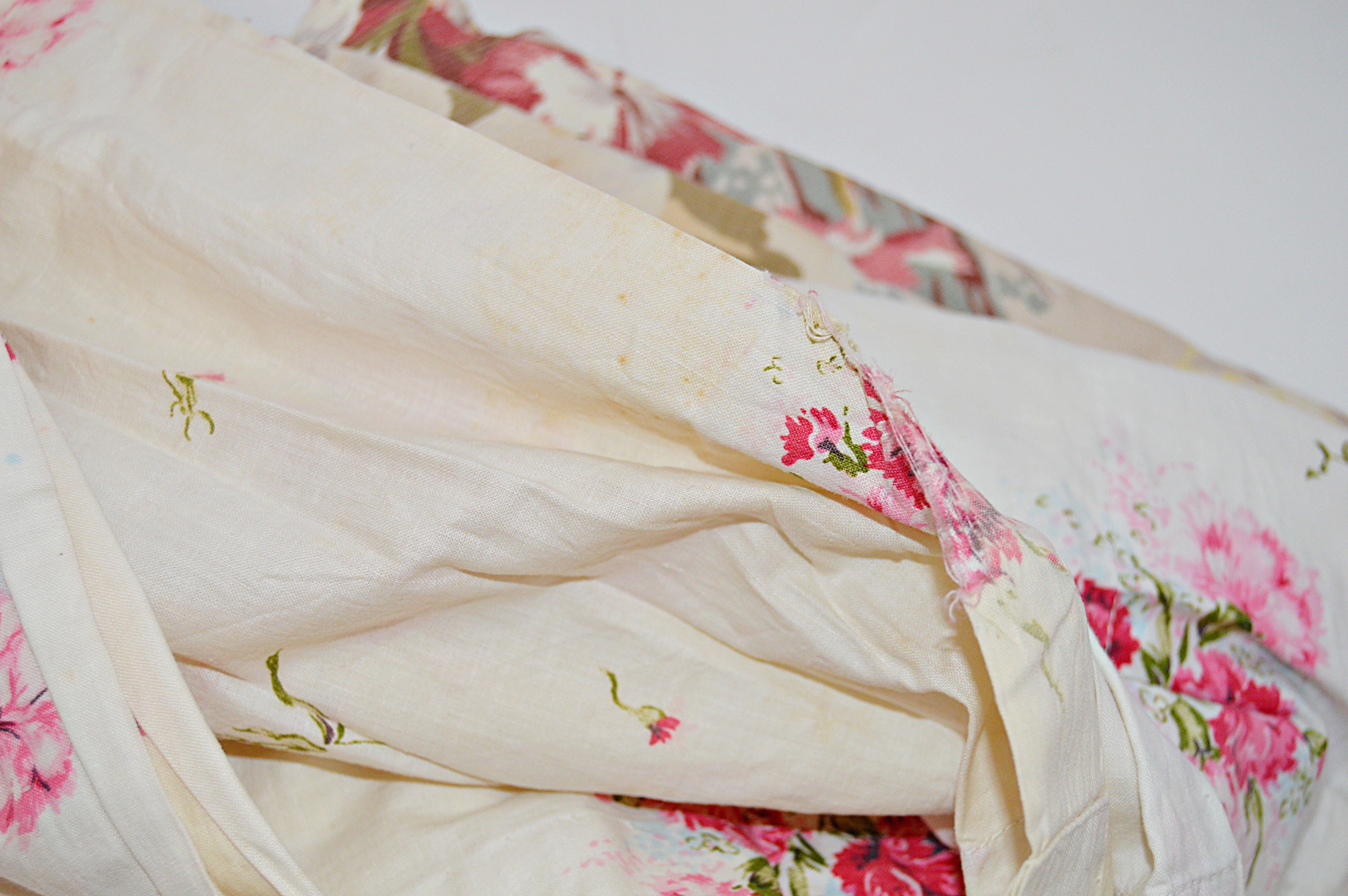 Vintage Floral Curtains