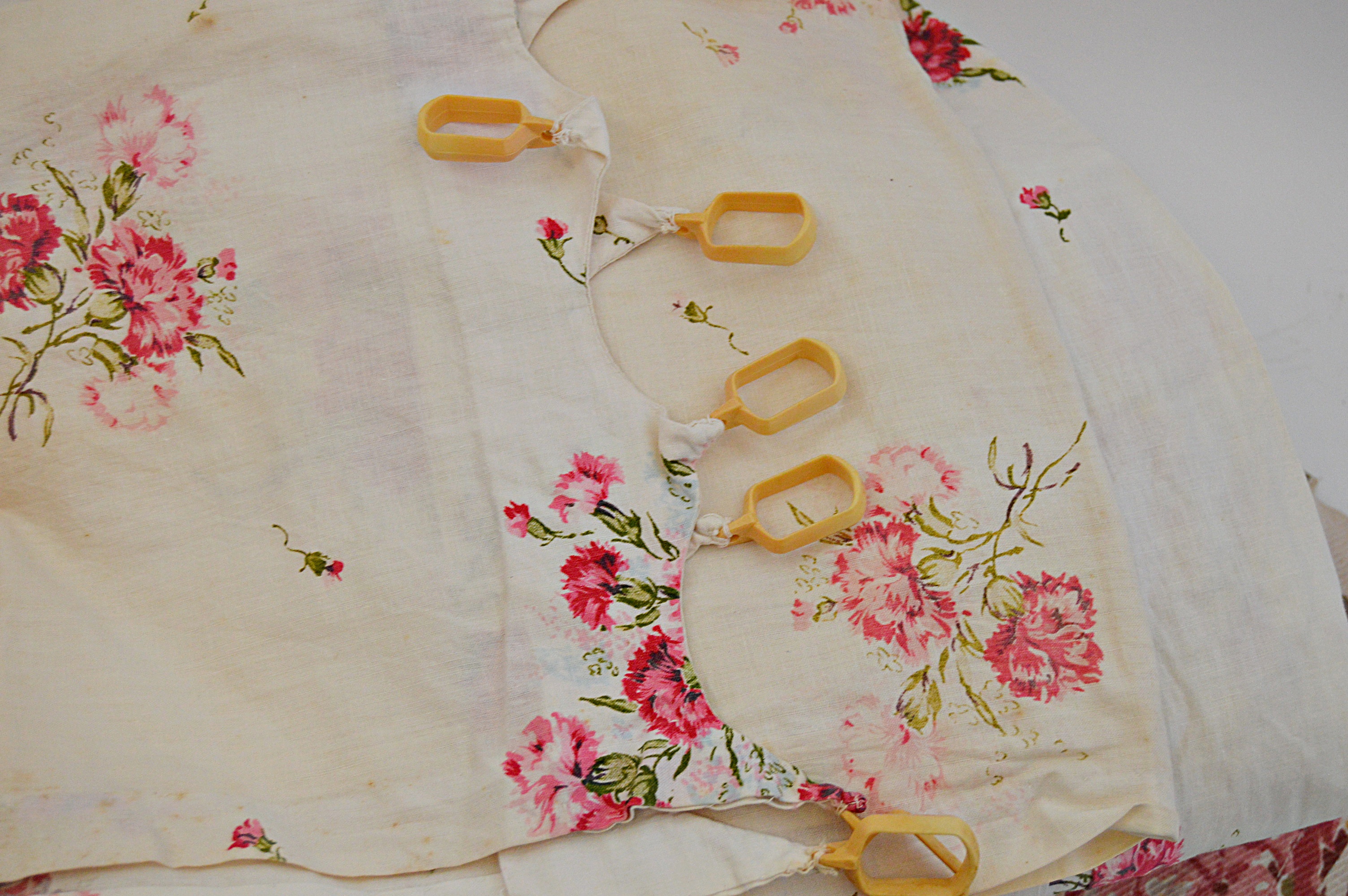 Vintage Floral Curtains