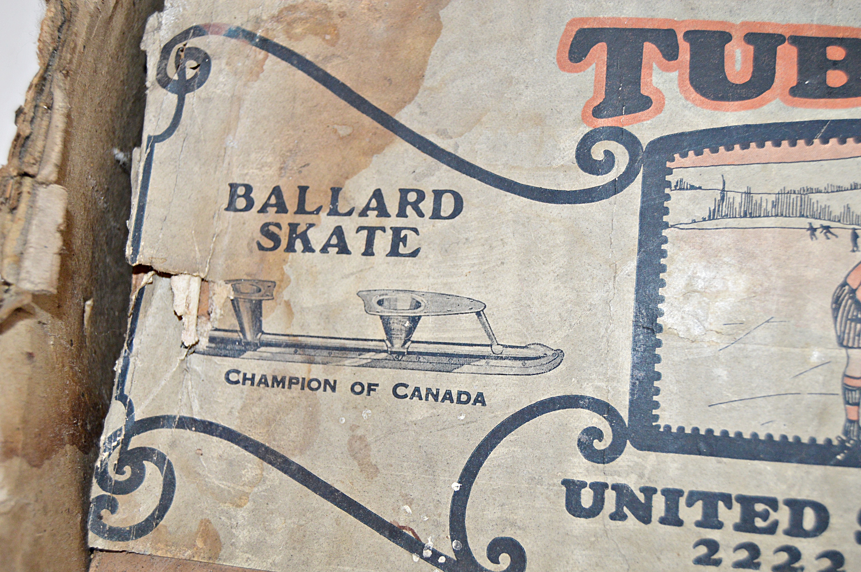 Vintage Tennis Racquets and Ice Skates