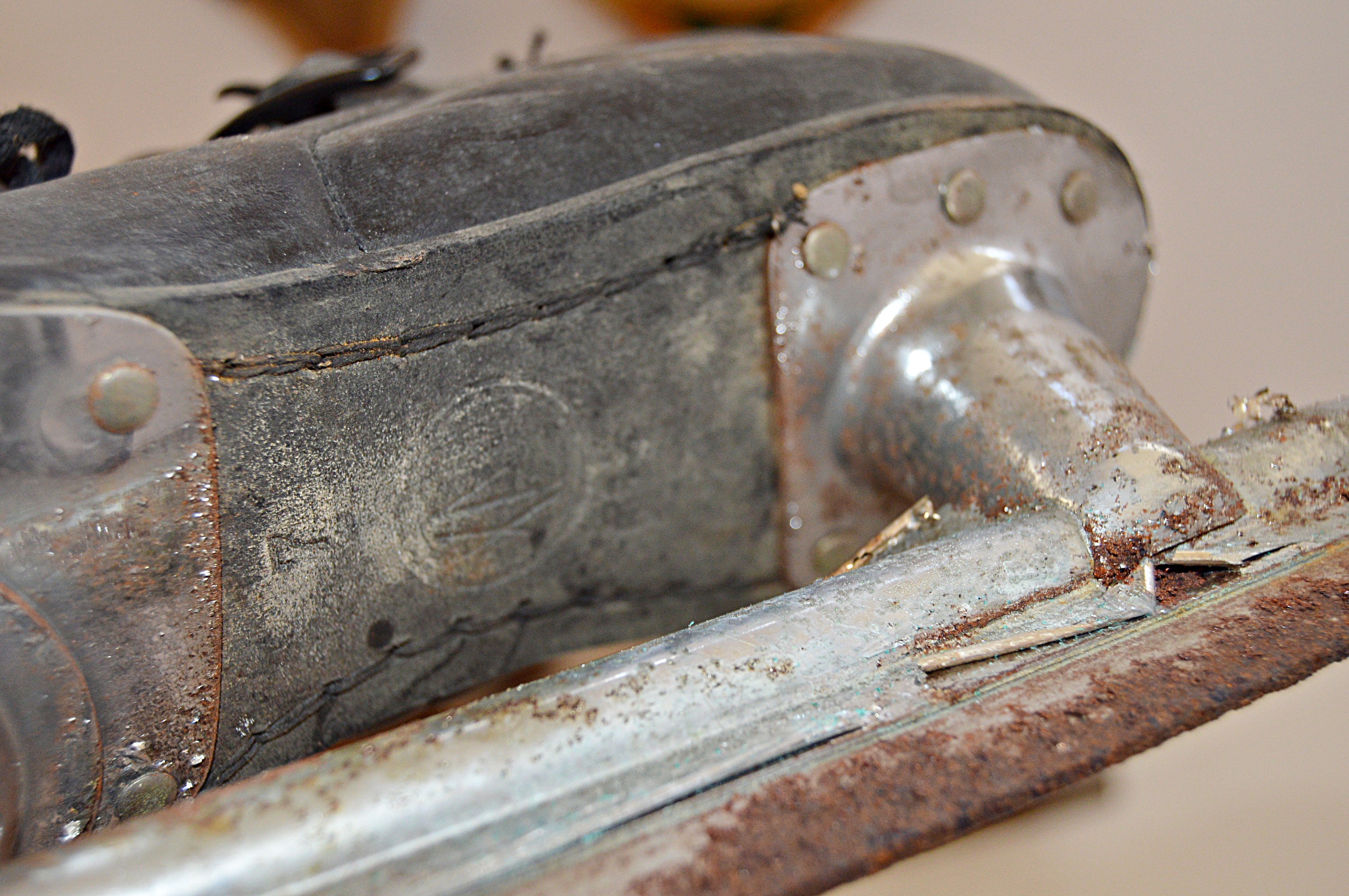 Vintage Tennis Racquets and Ice Skates