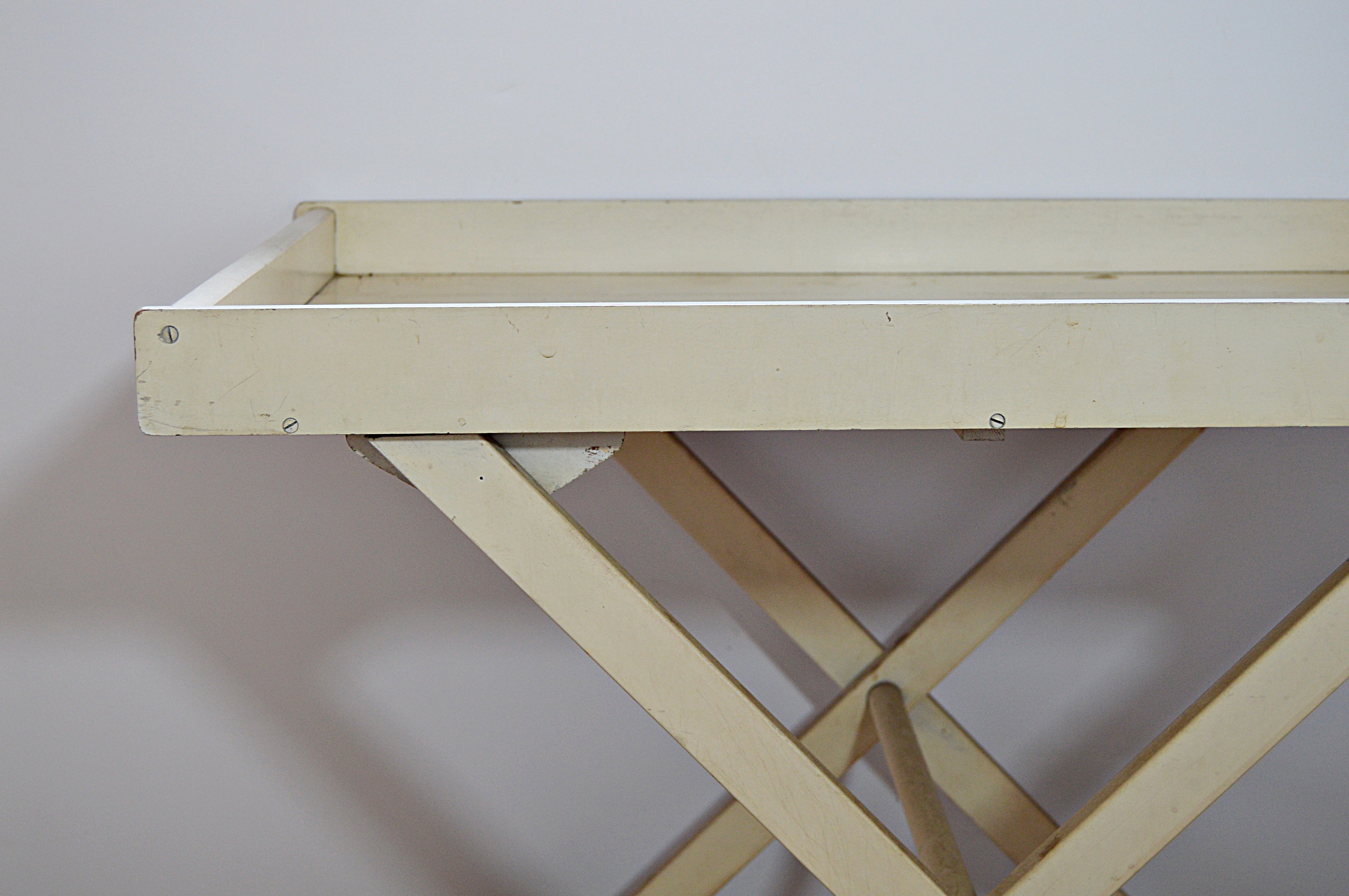 Vintage Painted Serving Cart