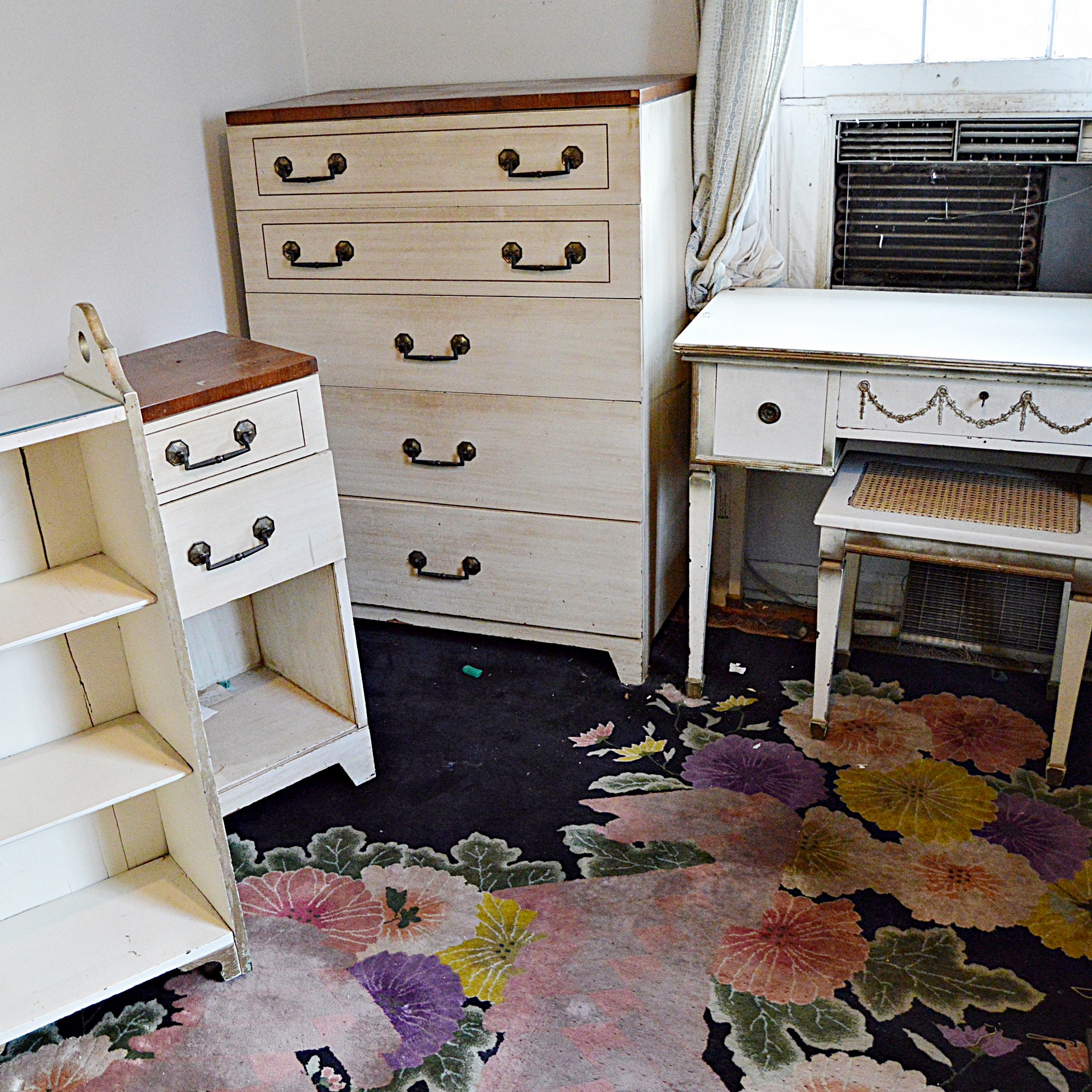 Vintage Painted French Provincial Furniture Group