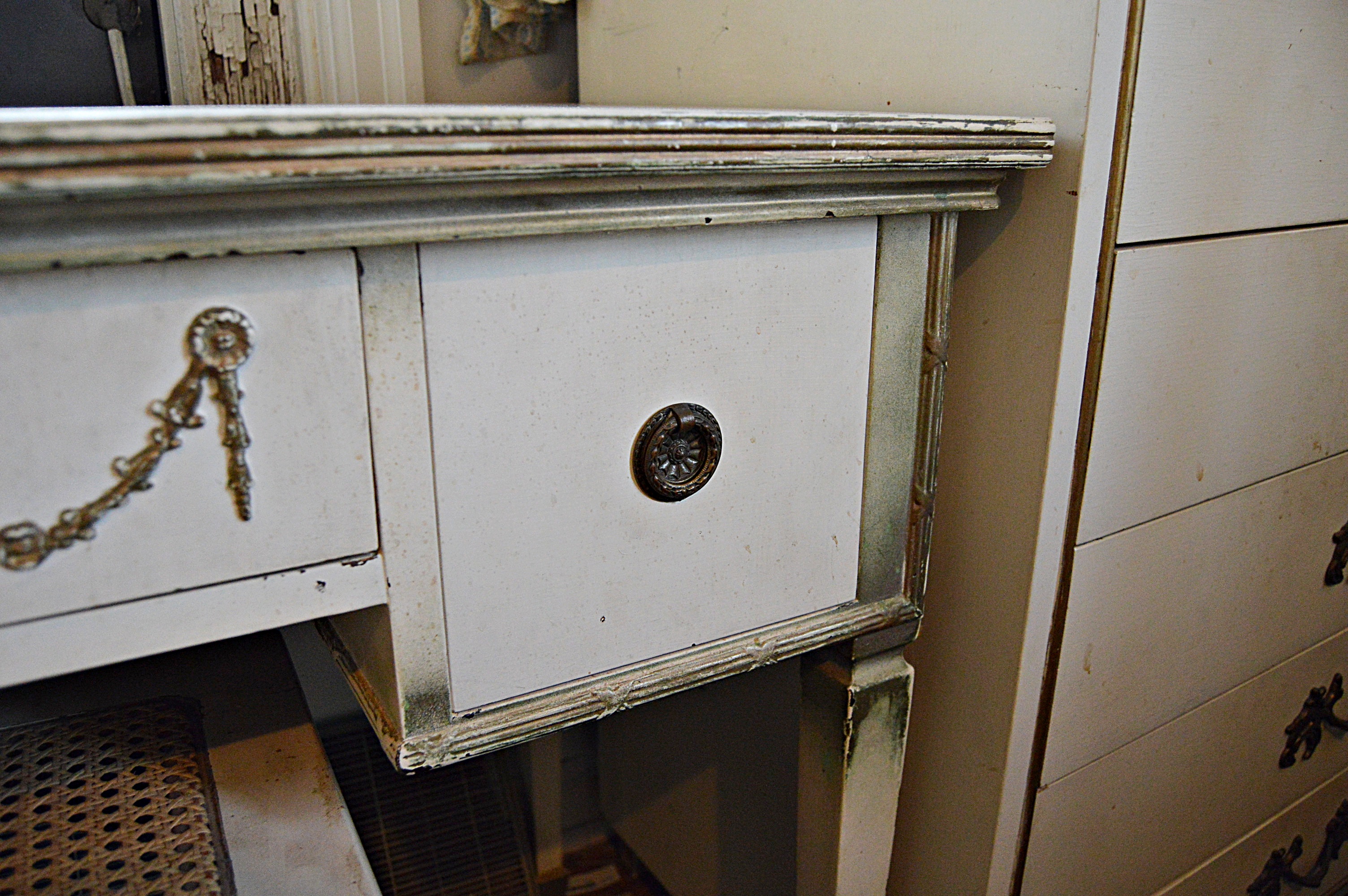 Vintage Painted French Provincial Furniture Group