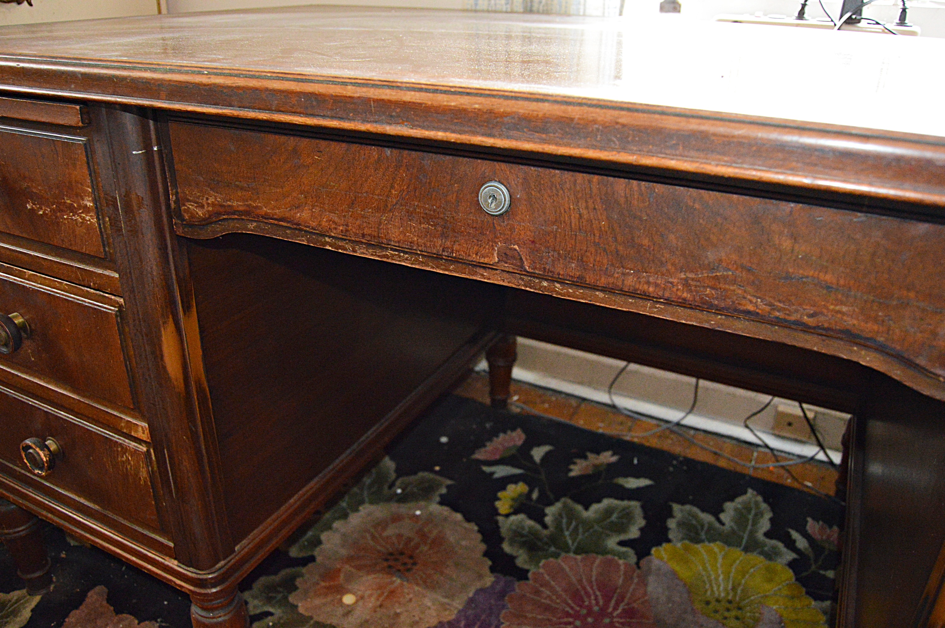 Vintage Wooden Desk