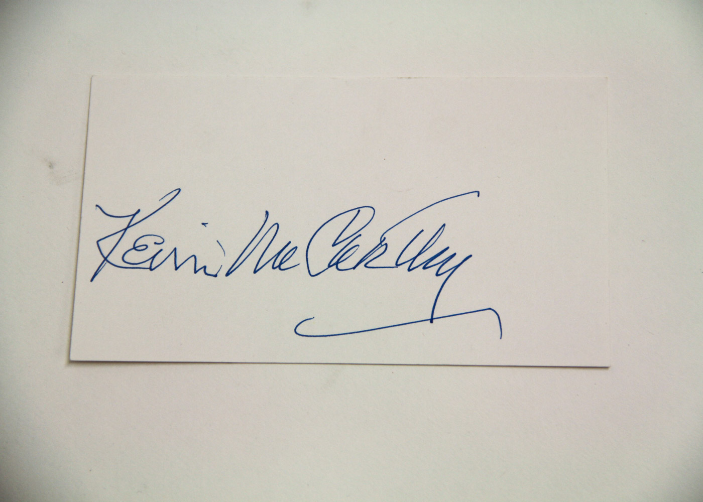 Kevin McCarthy Autograph with Book "Invasion of the Body Snatchers: A Tribute"